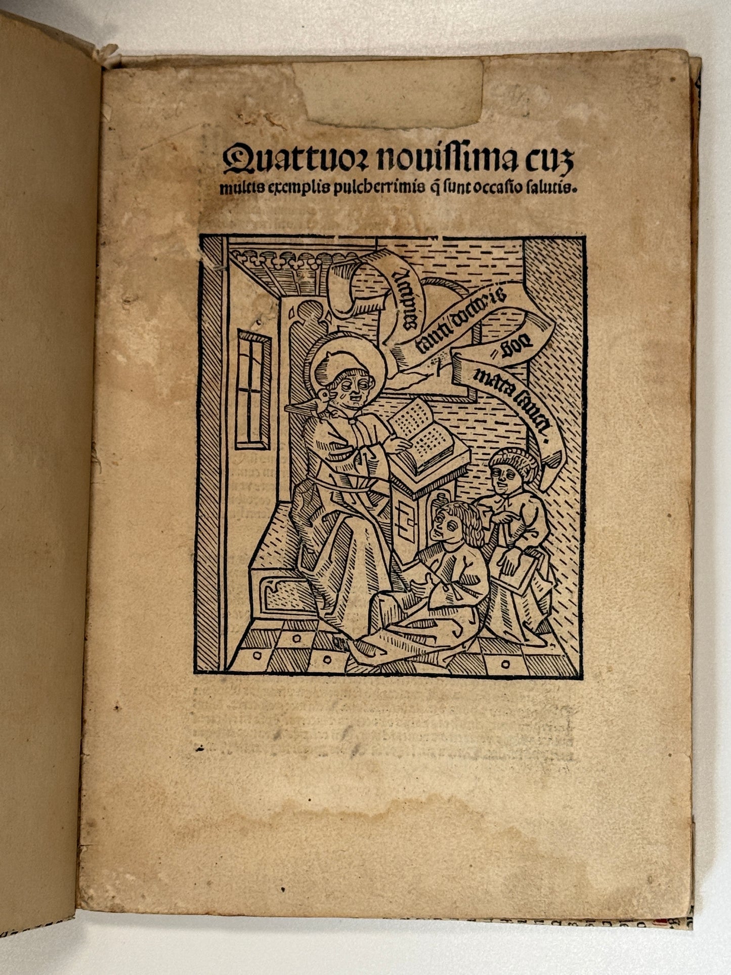 Cordiale Quattuor Novissimorum 1492 Death, Judgement, Hell, & Heaven