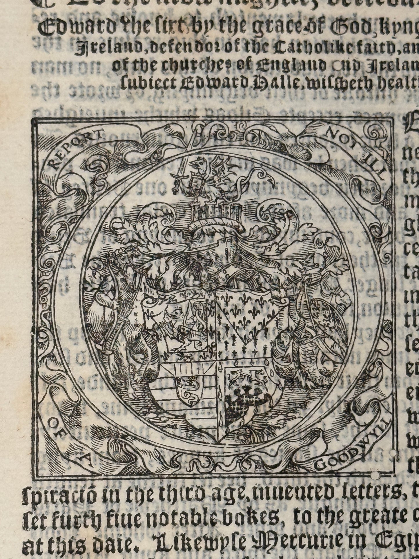 Hall's Chronicle 1550: Shakespeare Source Book