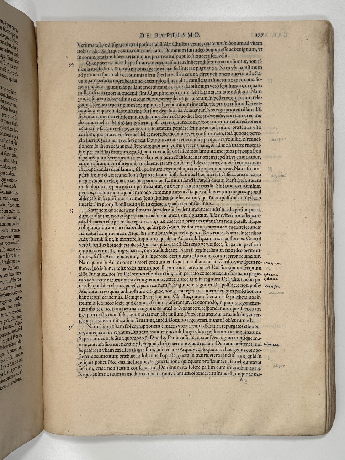 John Calvin's Institutes of the Christian Religion 1553: First Estienne Edition