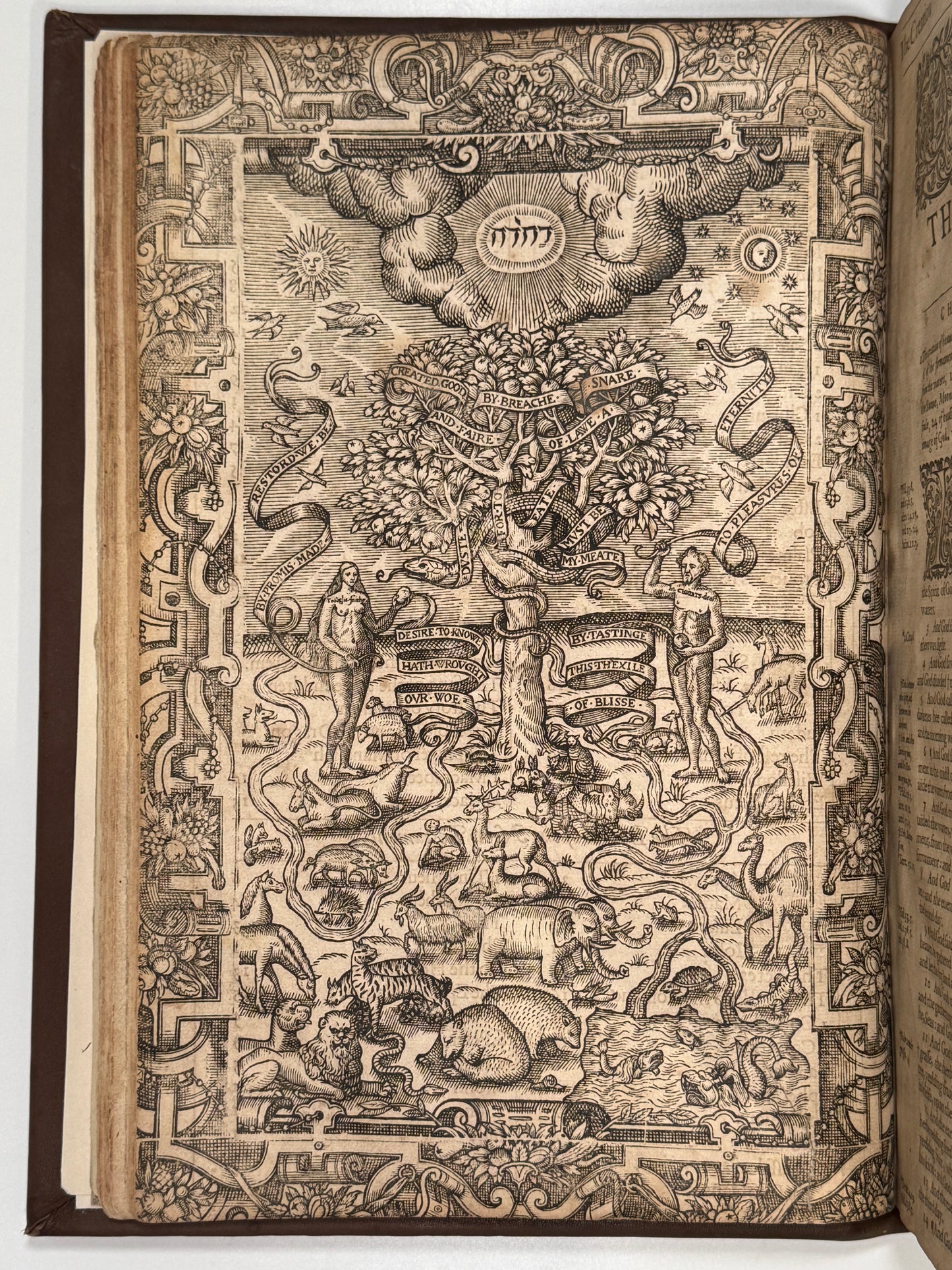 1616 King James Bible: First Small Folio Edition Including Map