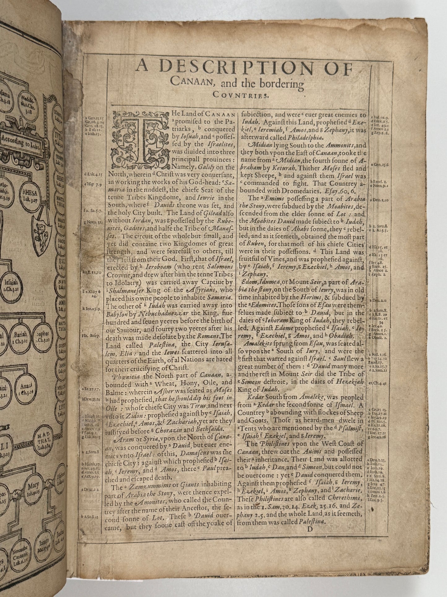 1616 King James Bible: First Small Folio Edition Including Map