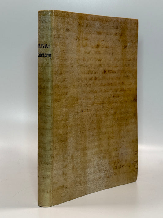 Cicero's De Officiis 1477: An Extremely Rare Parmese Imprint