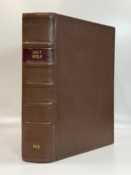 1616 King James Bible: First Small Folio Edition Including Map
