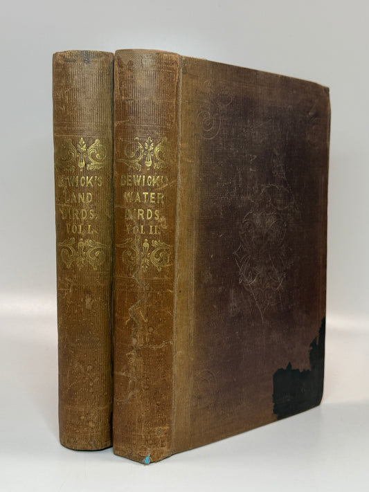 A History of British Birds by Thomas Bewick 1832: Thomas Fowell Buxton's Copy