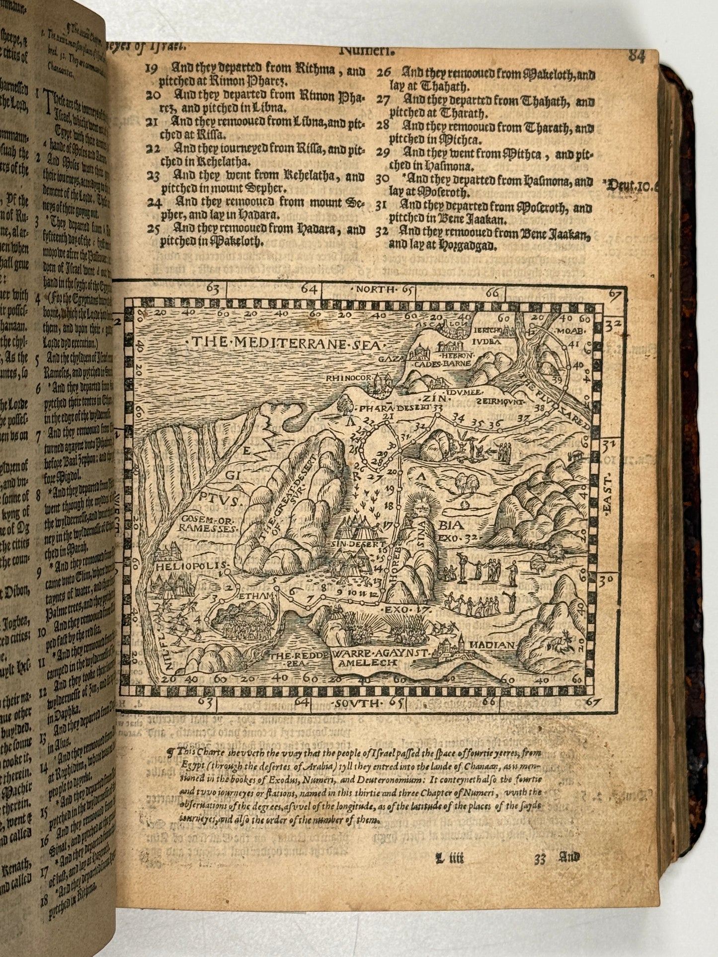 1577 Bishop's Bible "Treacle Bible"; Rare Quarto Edition