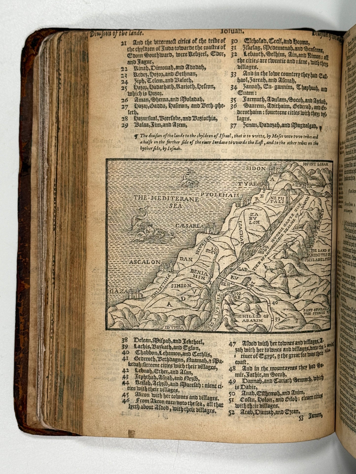 1577 Bishop's Bible "Treacle Bible"; Rare Quarto Edition
