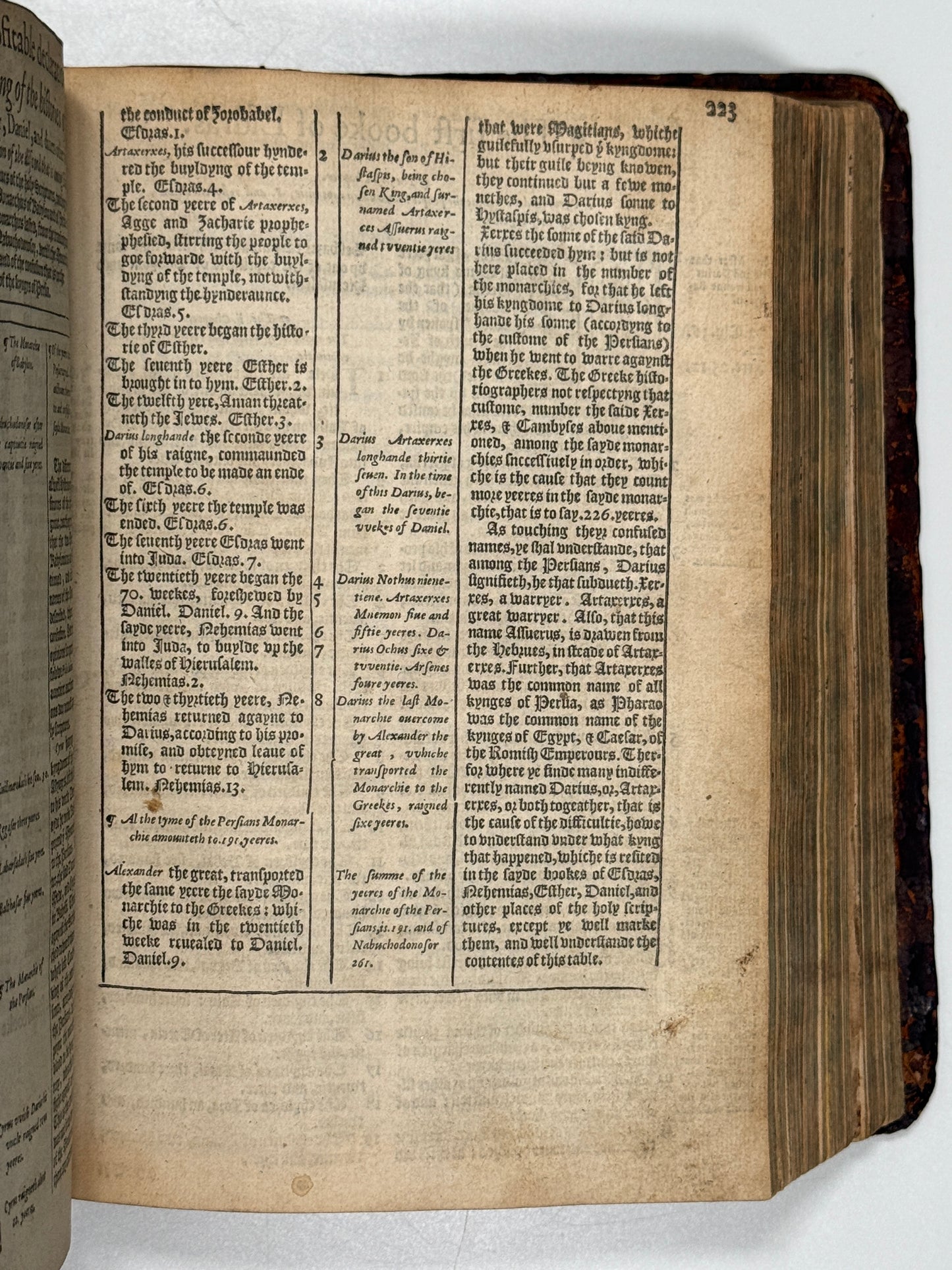 1577 Bishop's Bible "Treacle Bible"; Rare Quarto Edition