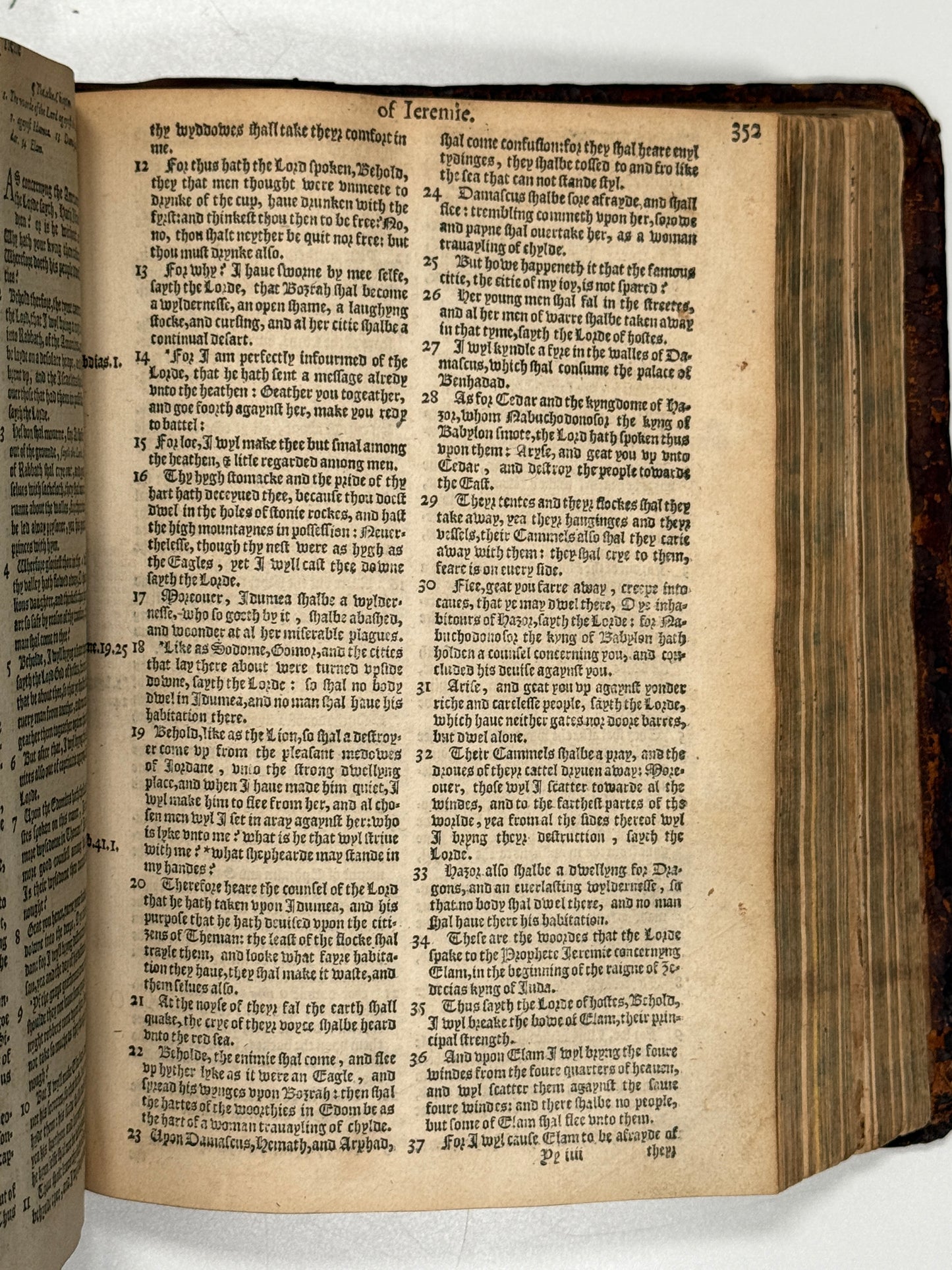 1577 Bishop's Bible "Treacle Bible"; Rare Quarto Edition