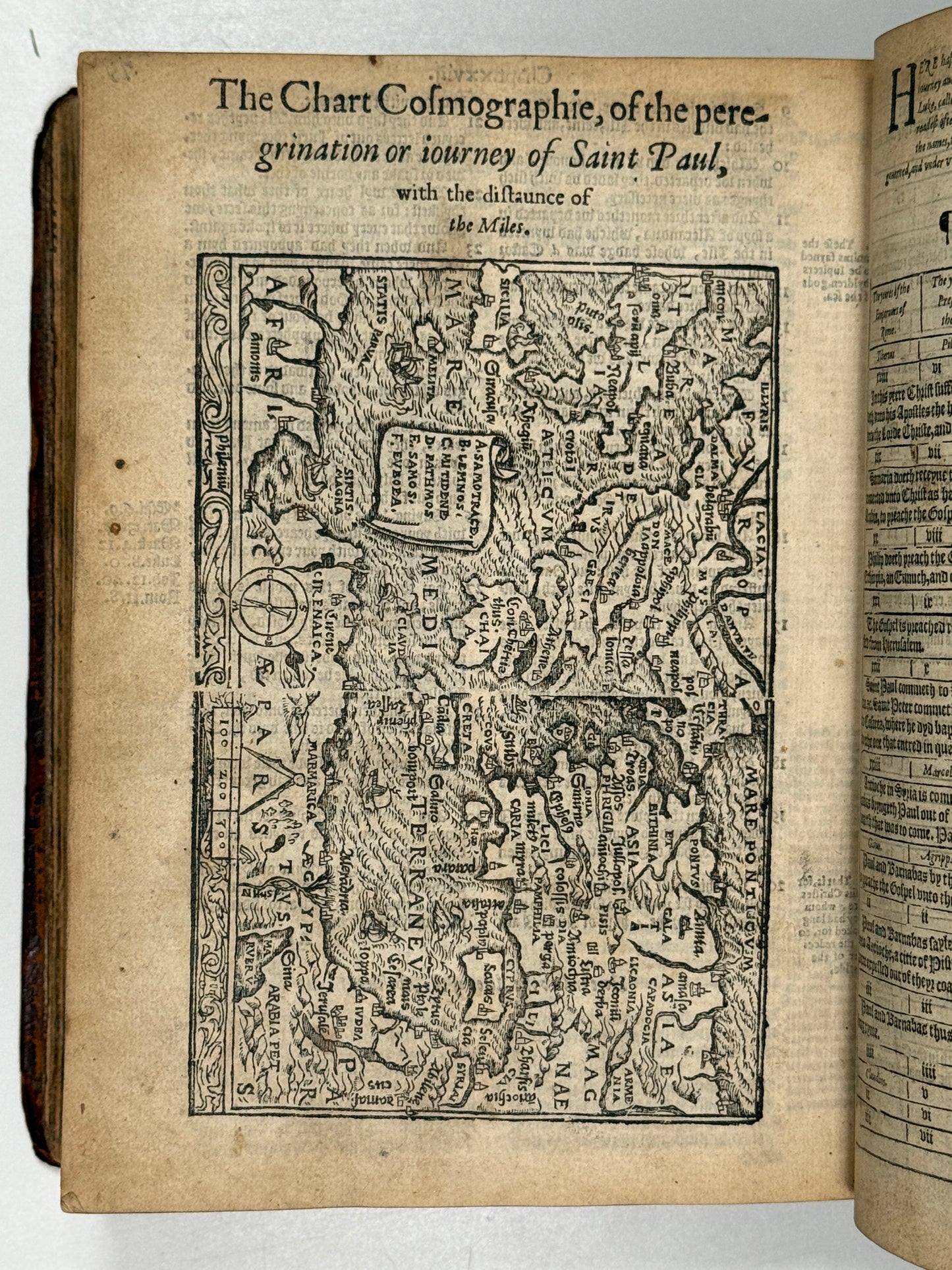 1577 Bishop's Bible "Treacle Bible"; Rare Quarto Edition