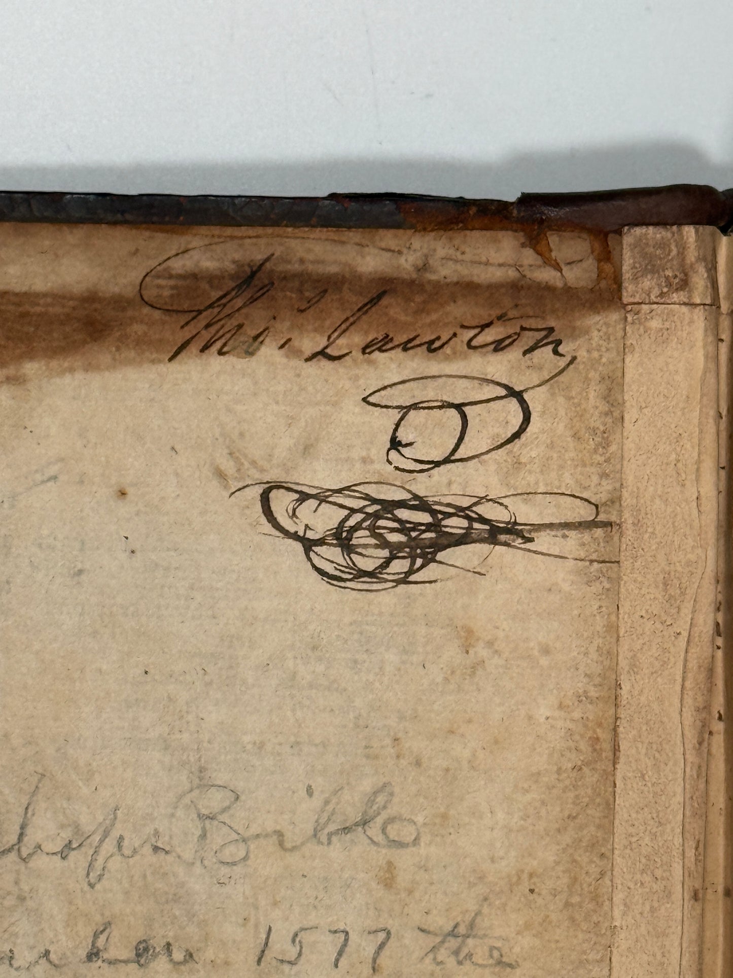1577 Bishop's Bible "Treacle Bible"; Rare Quarto Edition