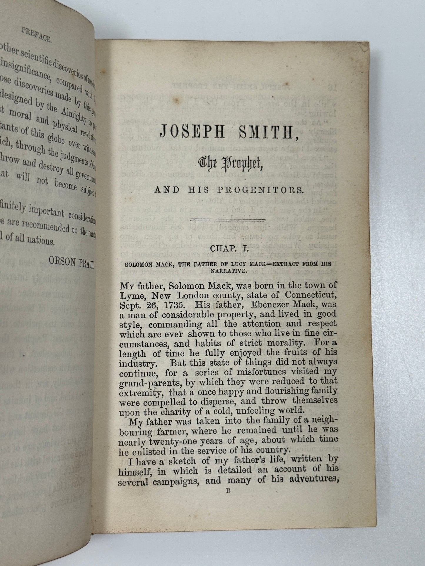 Mormonism: Biographical Sketches of Joseph Smith 1853; First Edition
