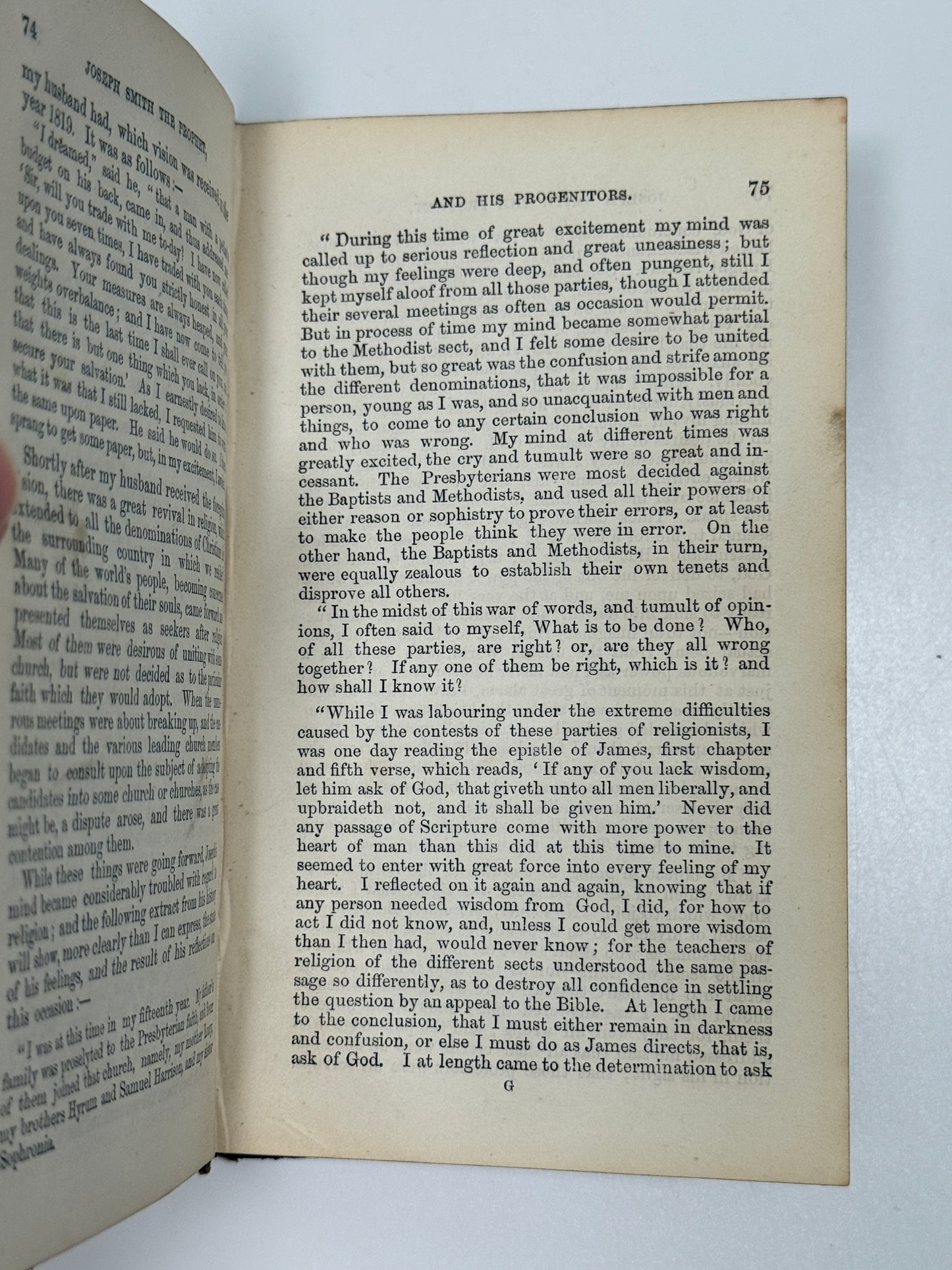 Mormonism: Biographical Sketches of Joseph Smith 1853; First Edition