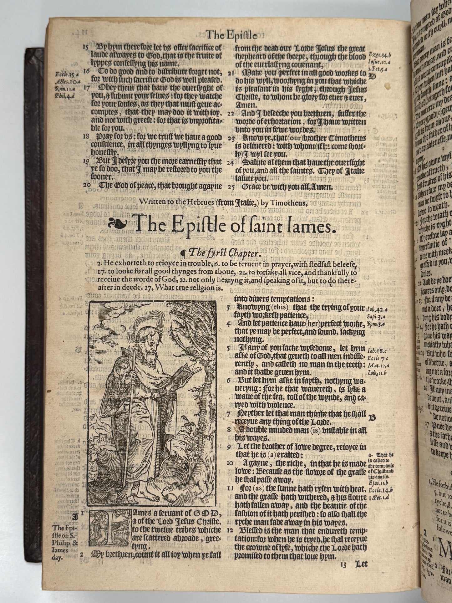 Bishop's Bible 1578 Pulpit Folio: Excellent Condition