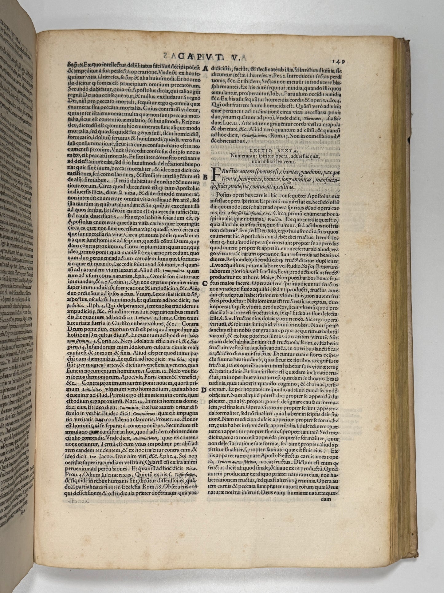 St. Thomas Aquinas' Commentary on the Pauline Epistles 1562