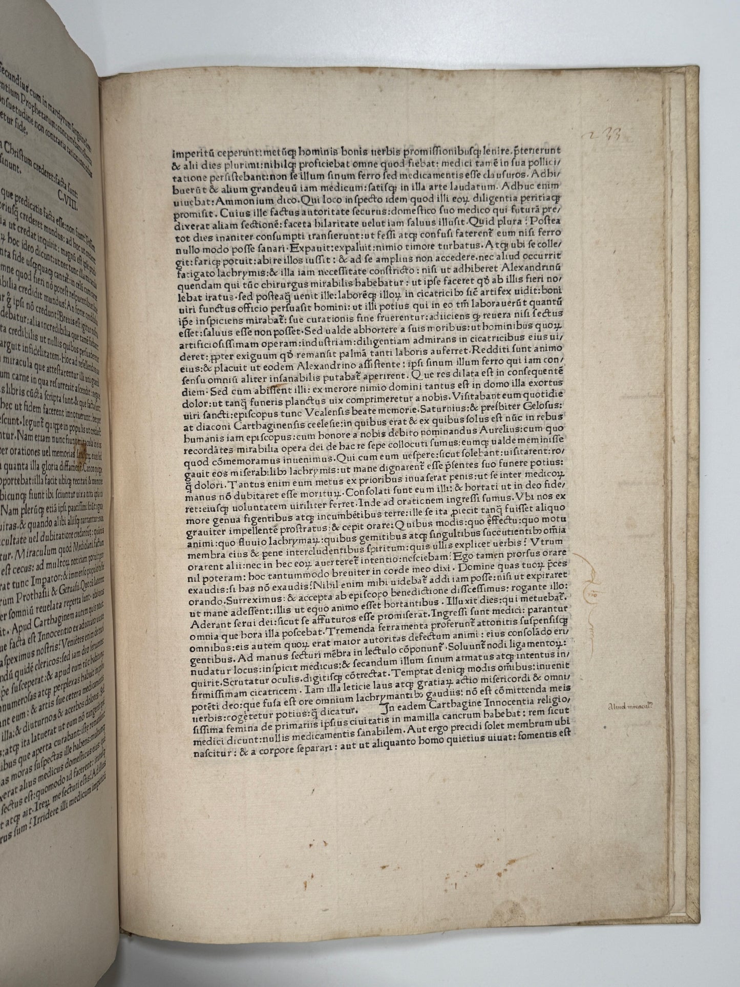 St. Augustine's De Civitate Dei 1474: An Important Incunable