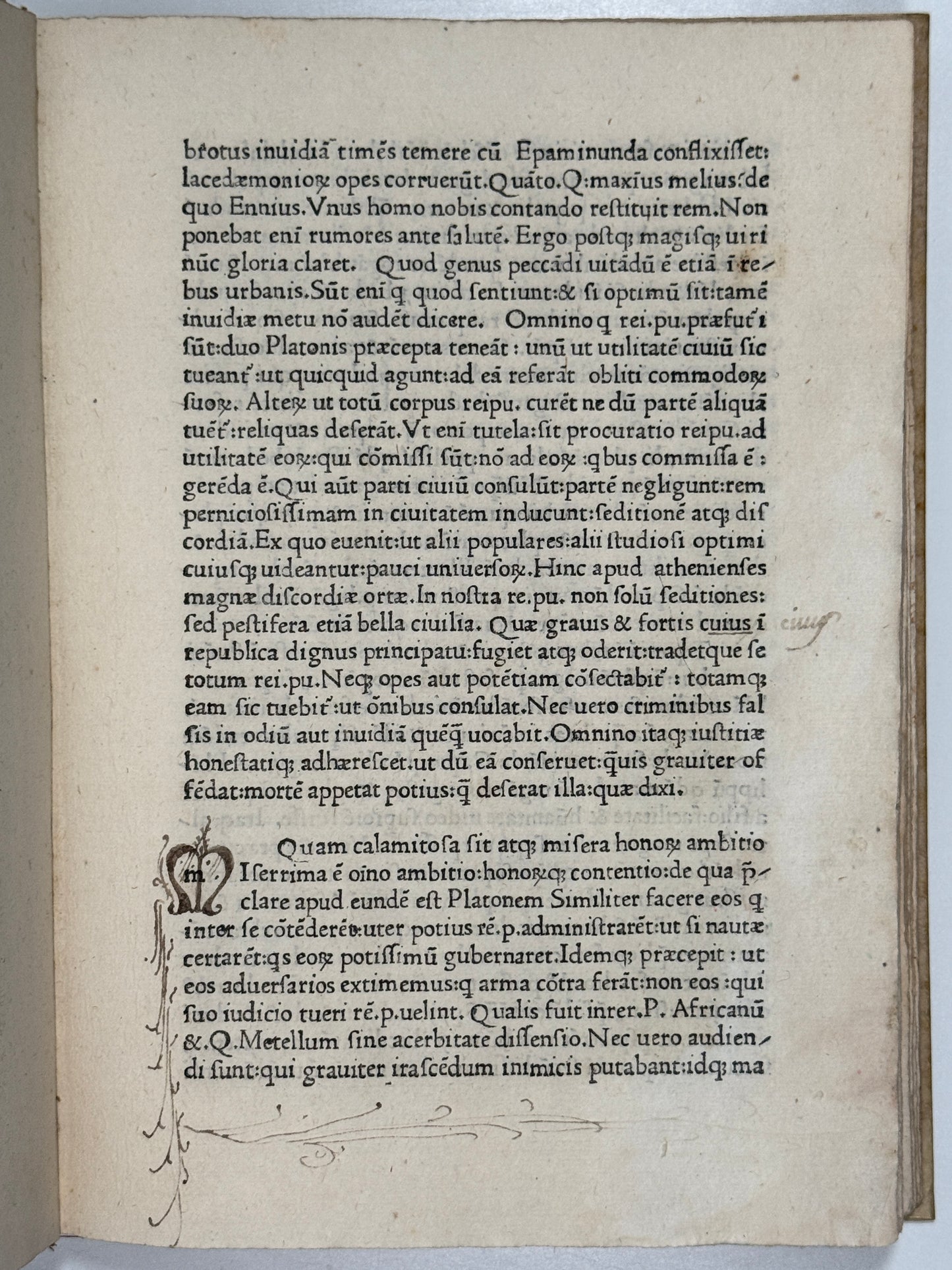 Cicero's De Officiis 1477: An Extremely Rare Parmese Imprint