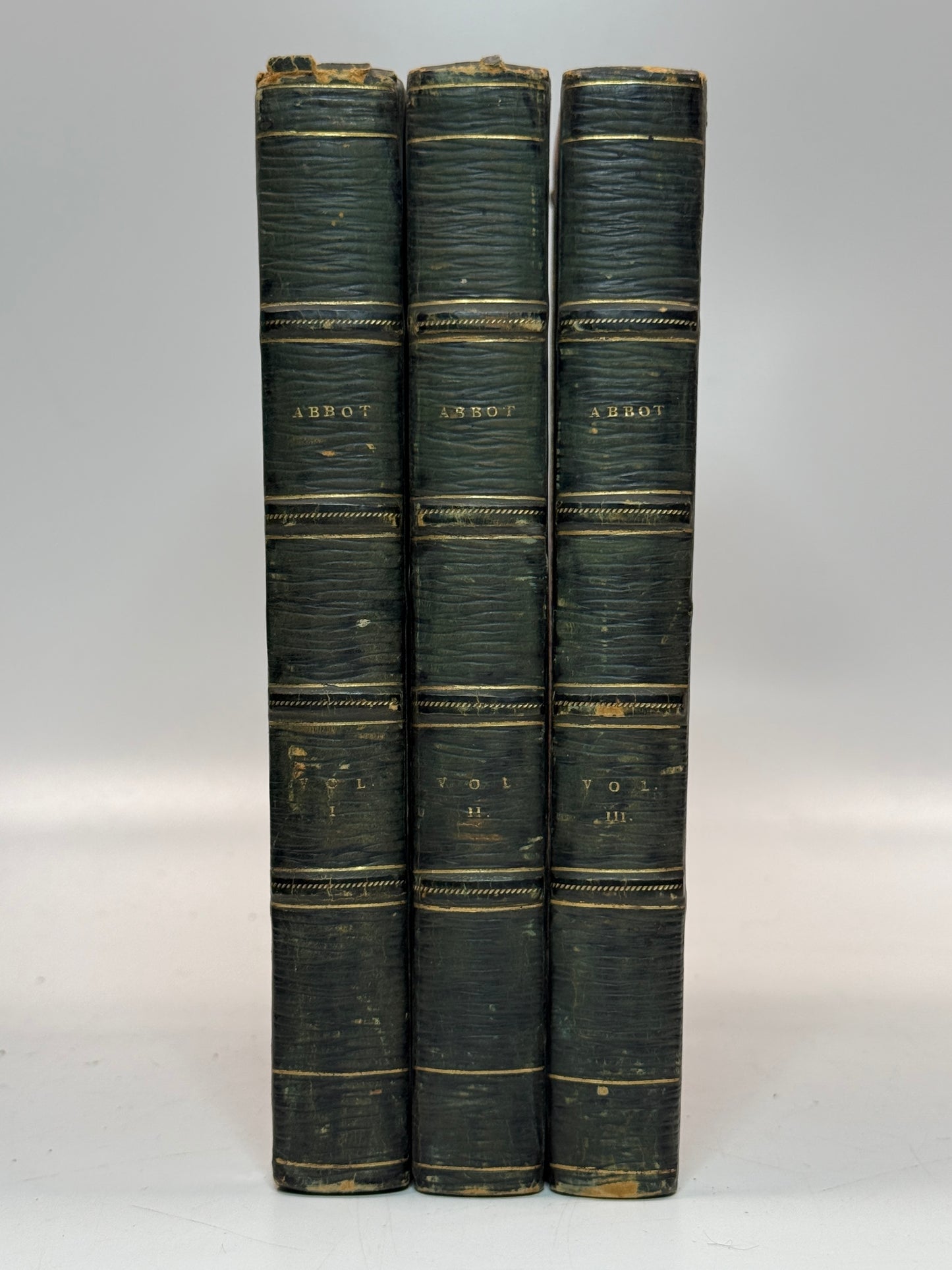 The Abbot by Walter Scott 1820 First Edition