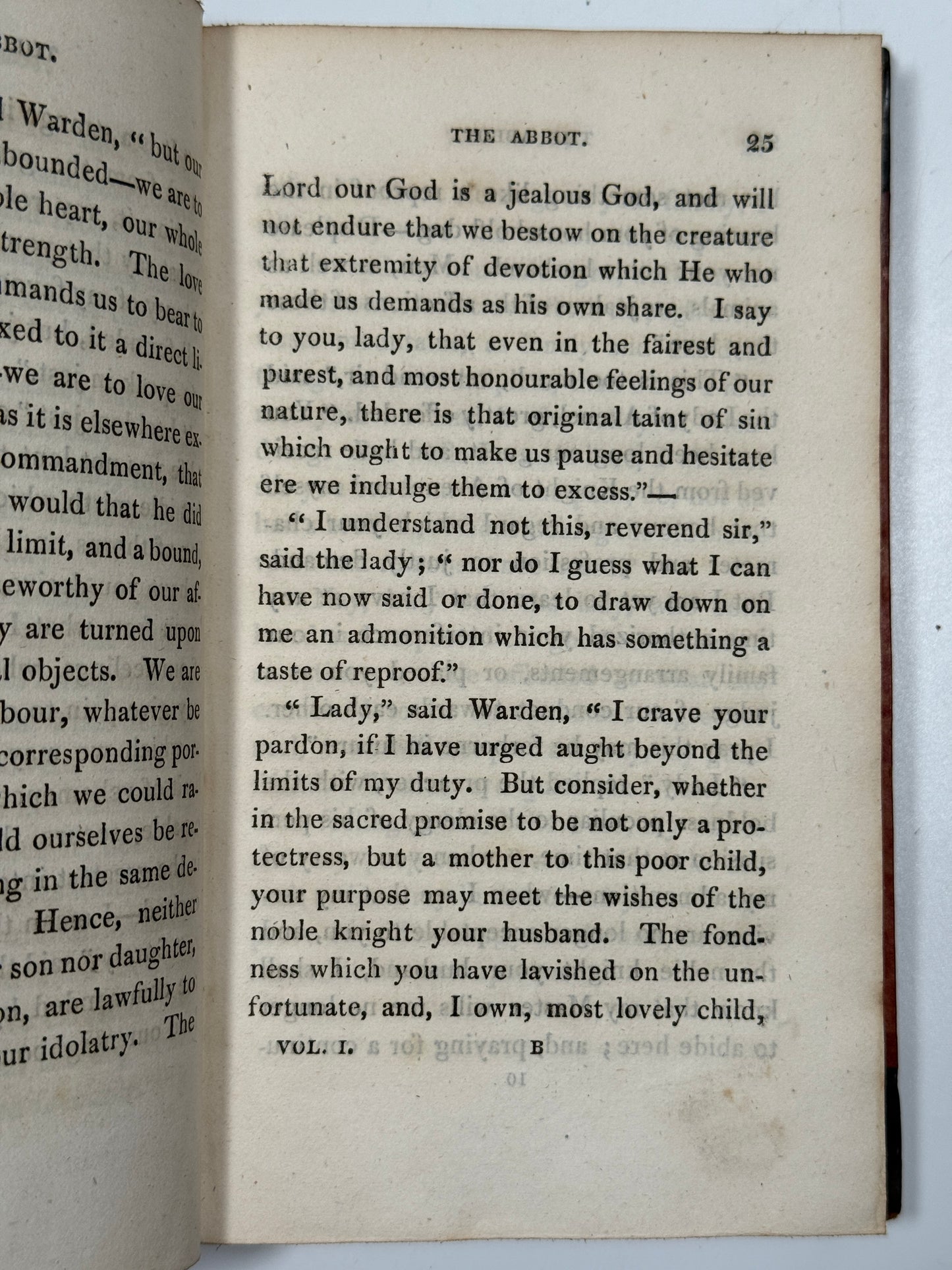 The Abbot by Walter Scott 1820 First Edition
