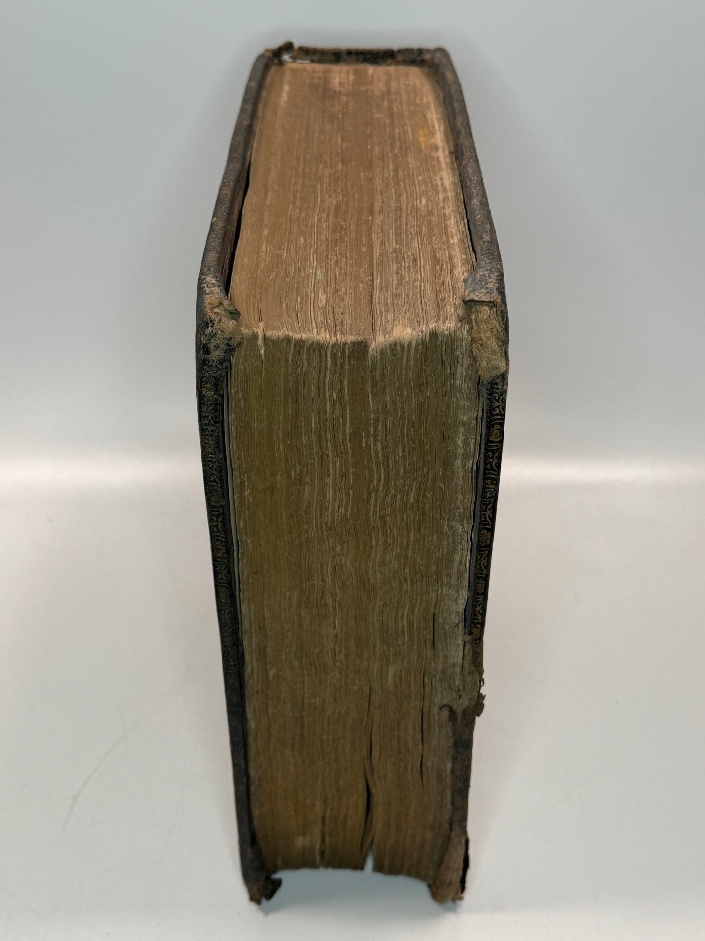 Antique King James Bible 1724 John Baskett