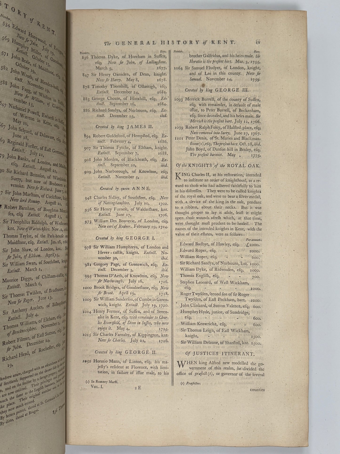 The History of Kent by Edward Hasted 1778-99 First Edition