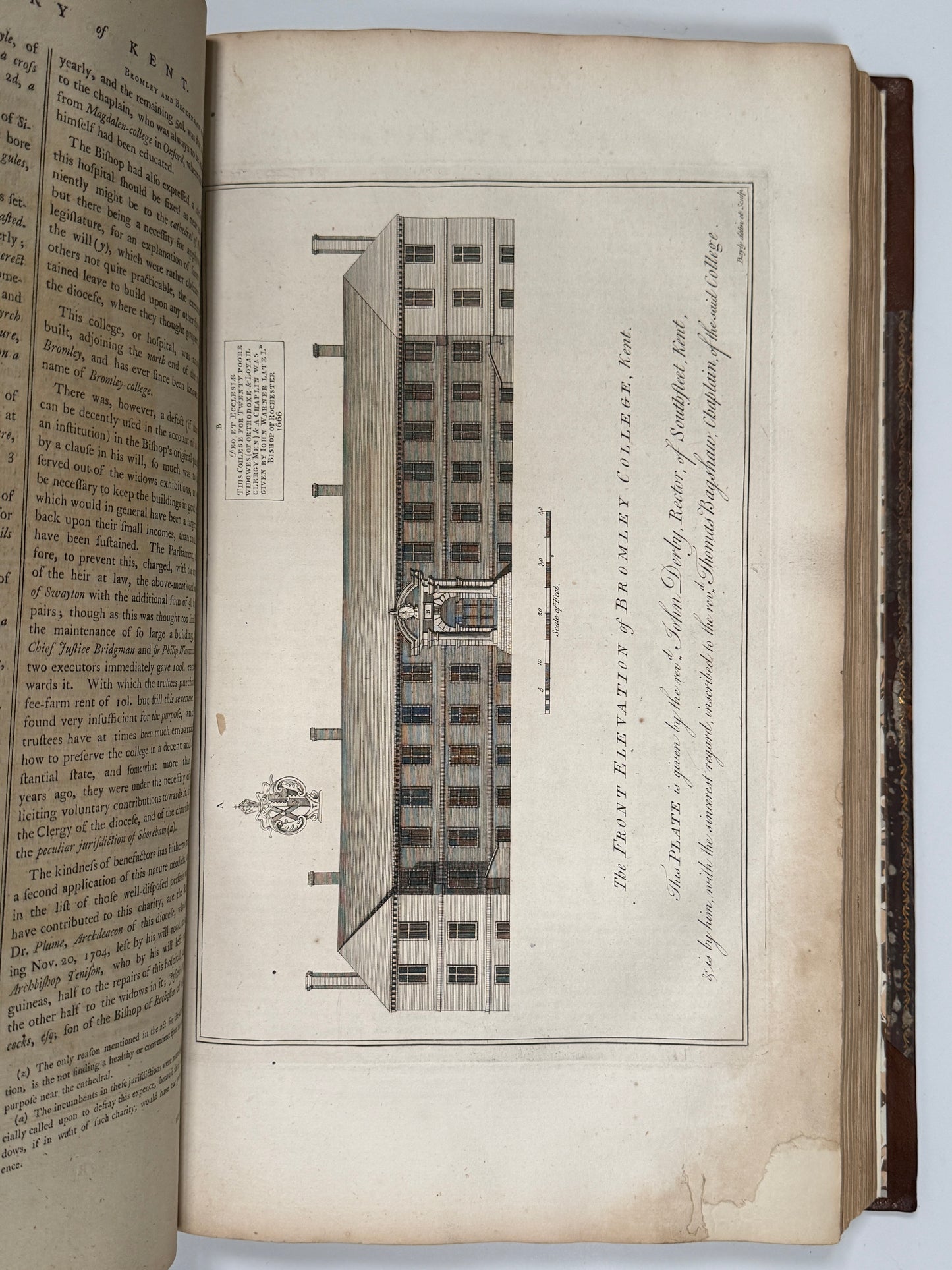 The History of Kent by Edward Hasted 1778-99 First Edition