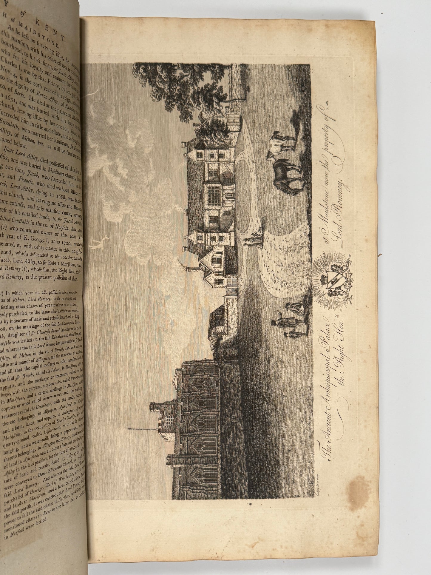 The History of Kent by Edward Hasted 1778-99 First Edition