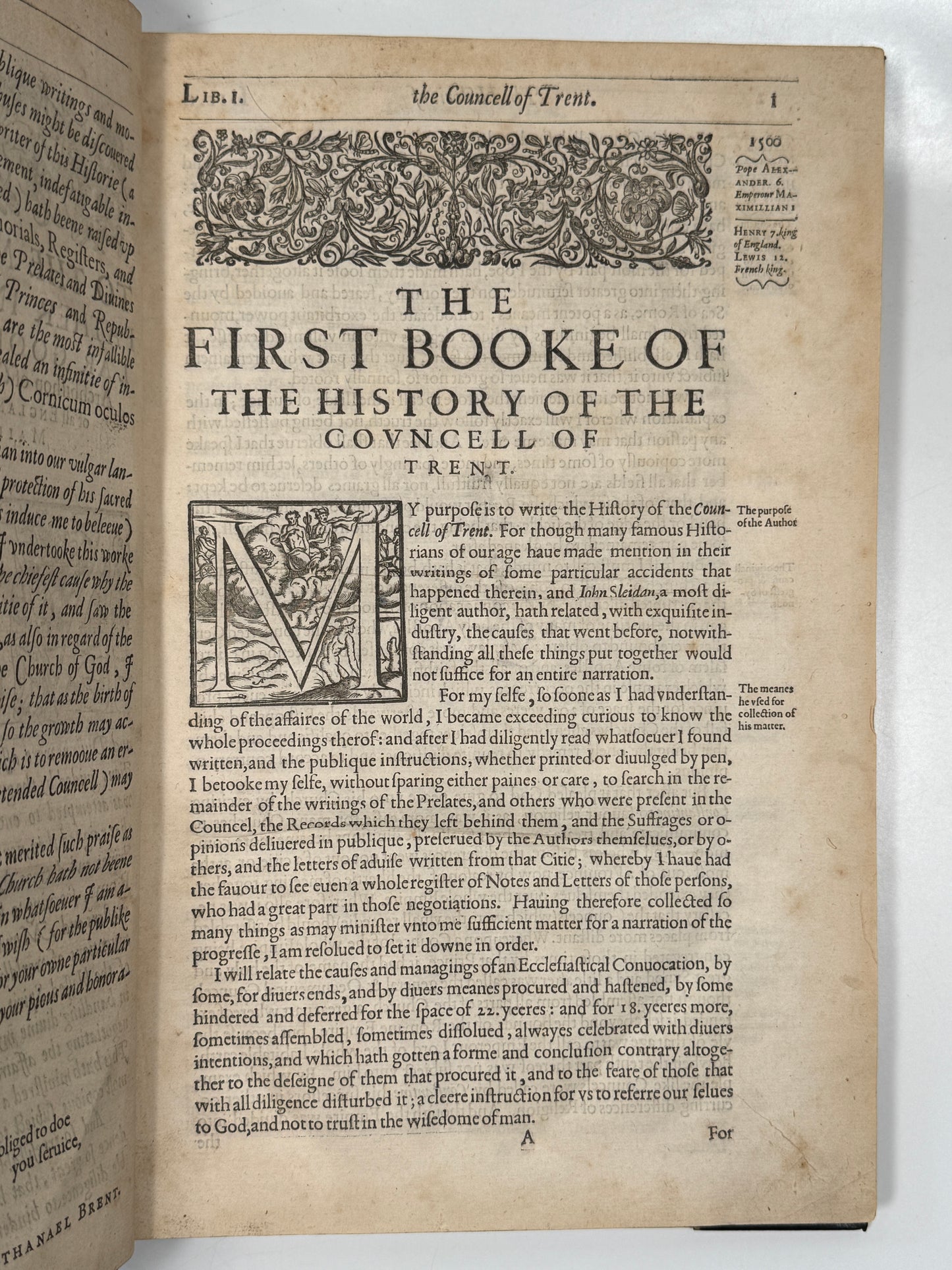 The Historie of the Councel of Trent 1620