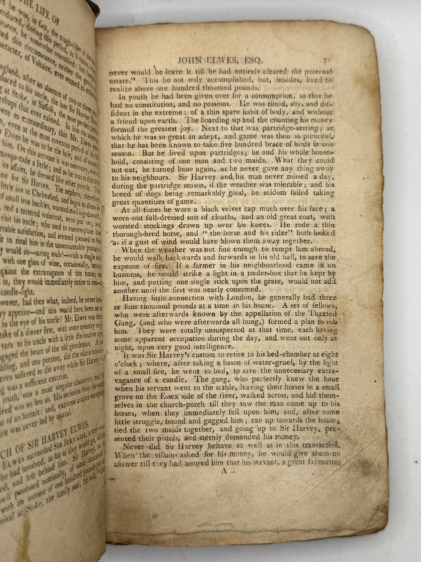 Chapbook Sammelband c.1800-1810: Robin Hood, Robinson Crusoe, etc