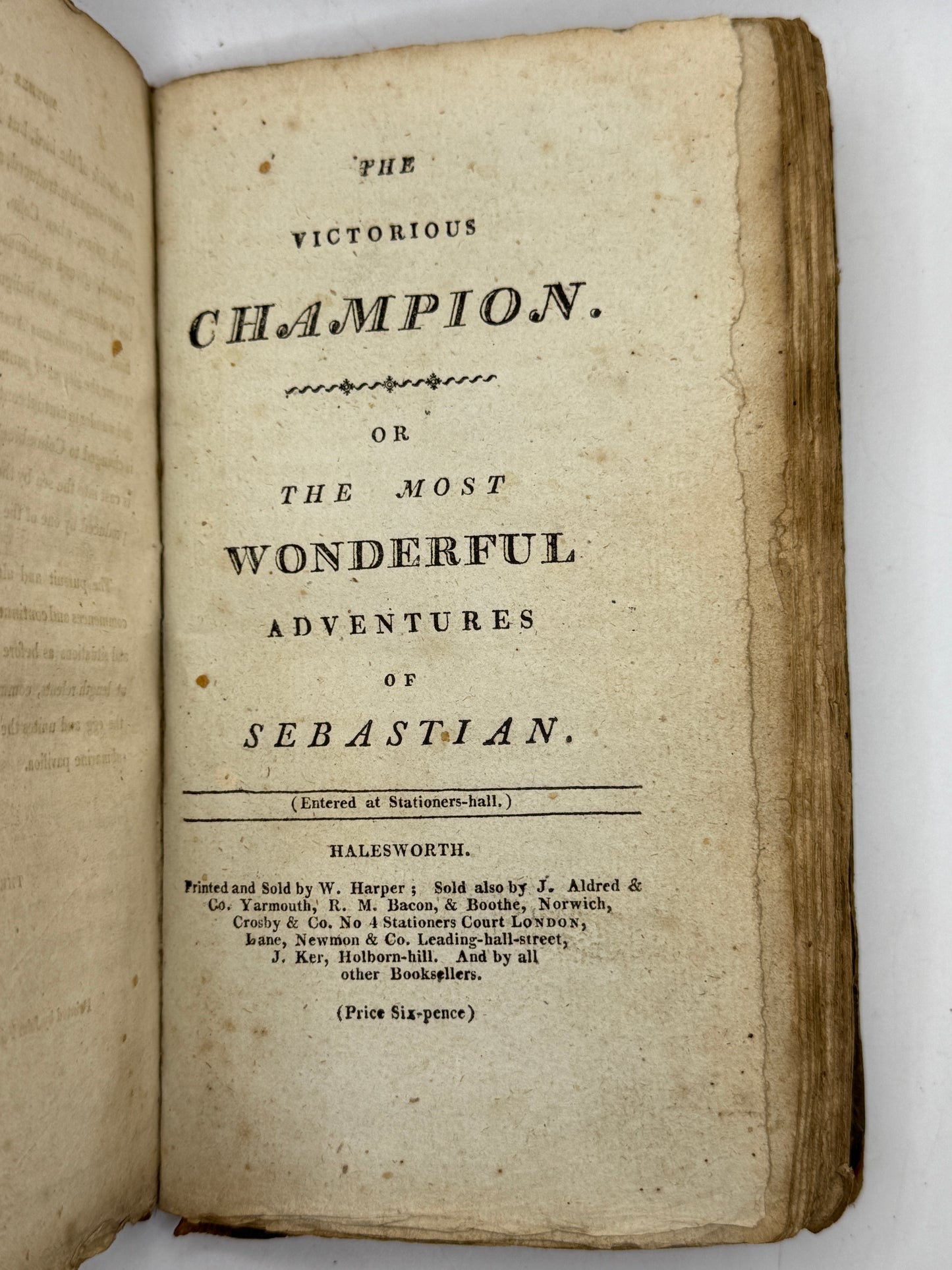 Chapbook Sammelband c.1800-1810: Robin Hood, Robinson Crusoe, etc