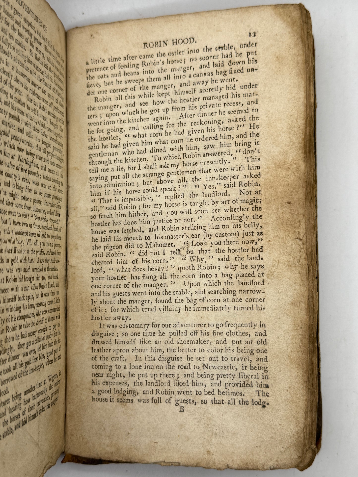 Chapbook Sammelband c.1800-1810: Robin Hood, Robinson Crusoe, etc