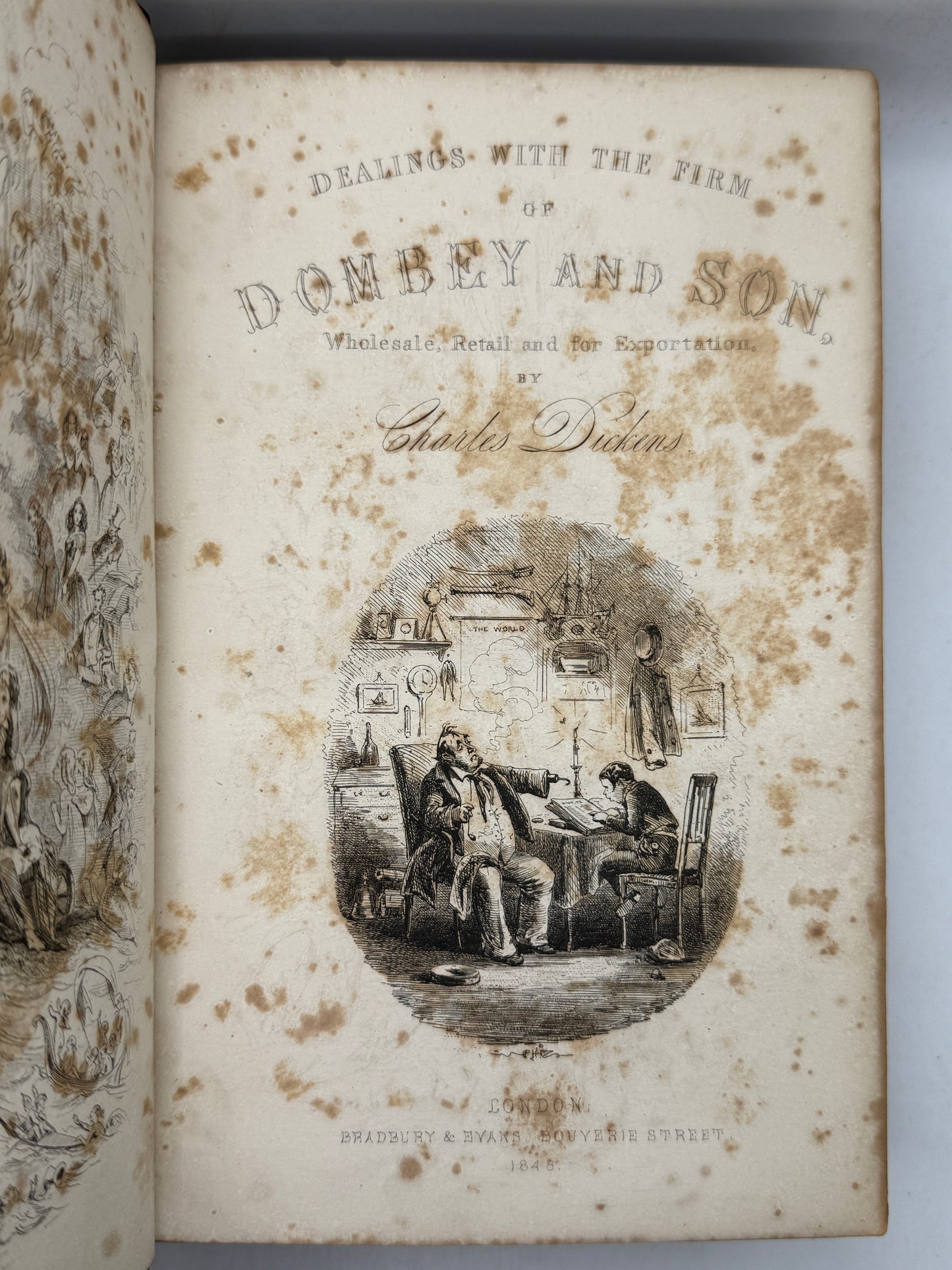 Dombey and Son by Charles Dickens 1848 First Edition