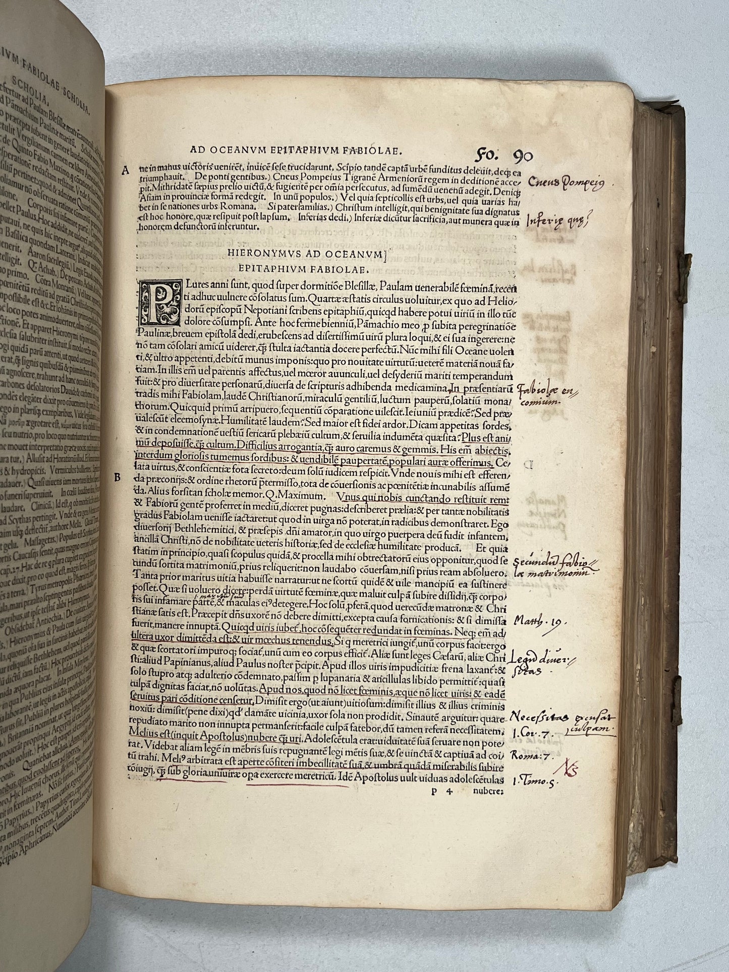 The Works of St. Jerome 1516 First Erasmus Edition