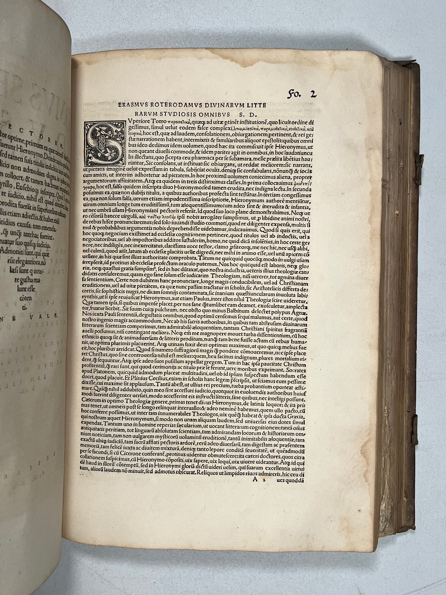 The Works of St. Jerome 1516 First Erasmus Edition