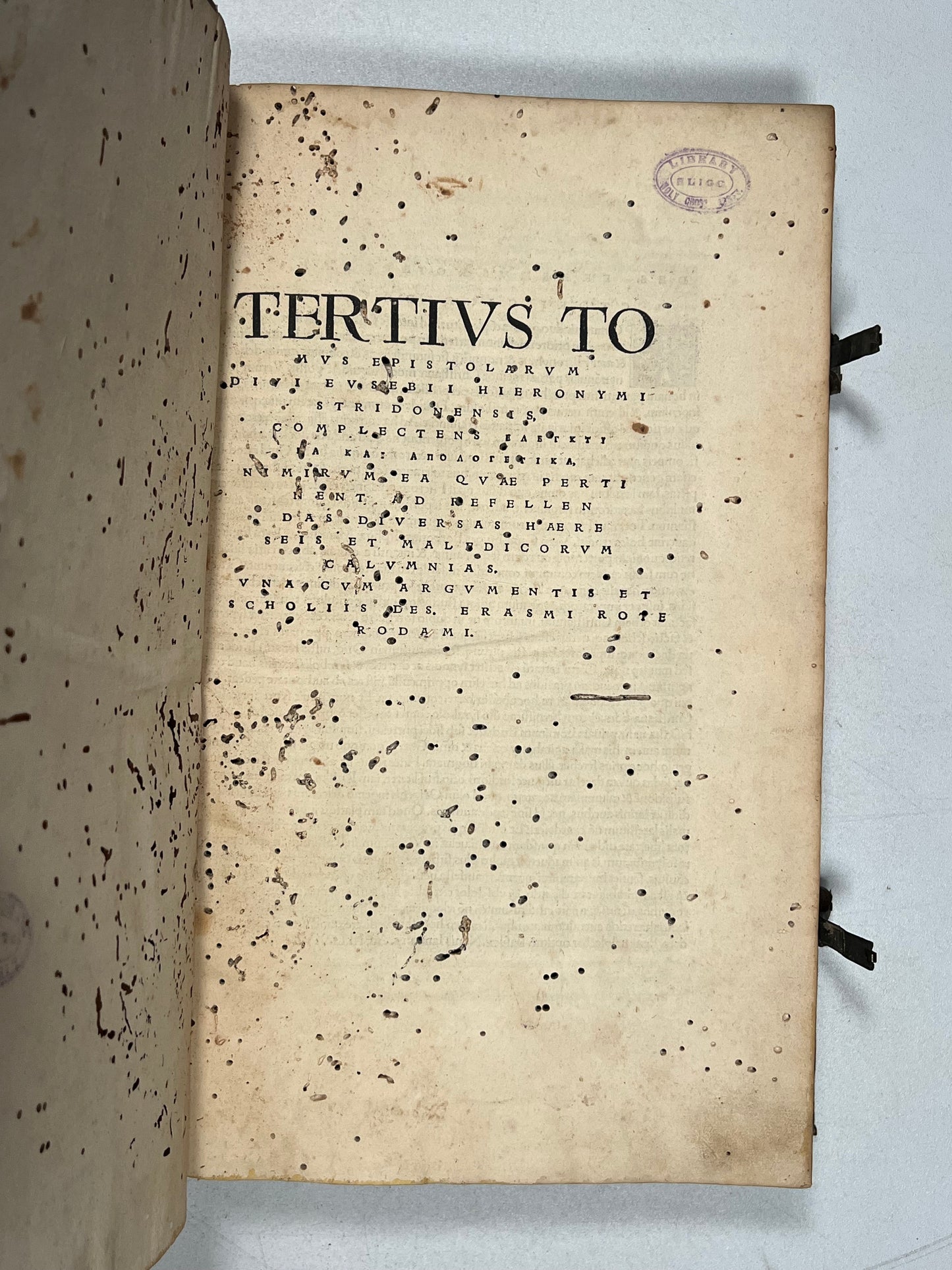 The Works of St. Jerome 1516 First Erasmus Edition