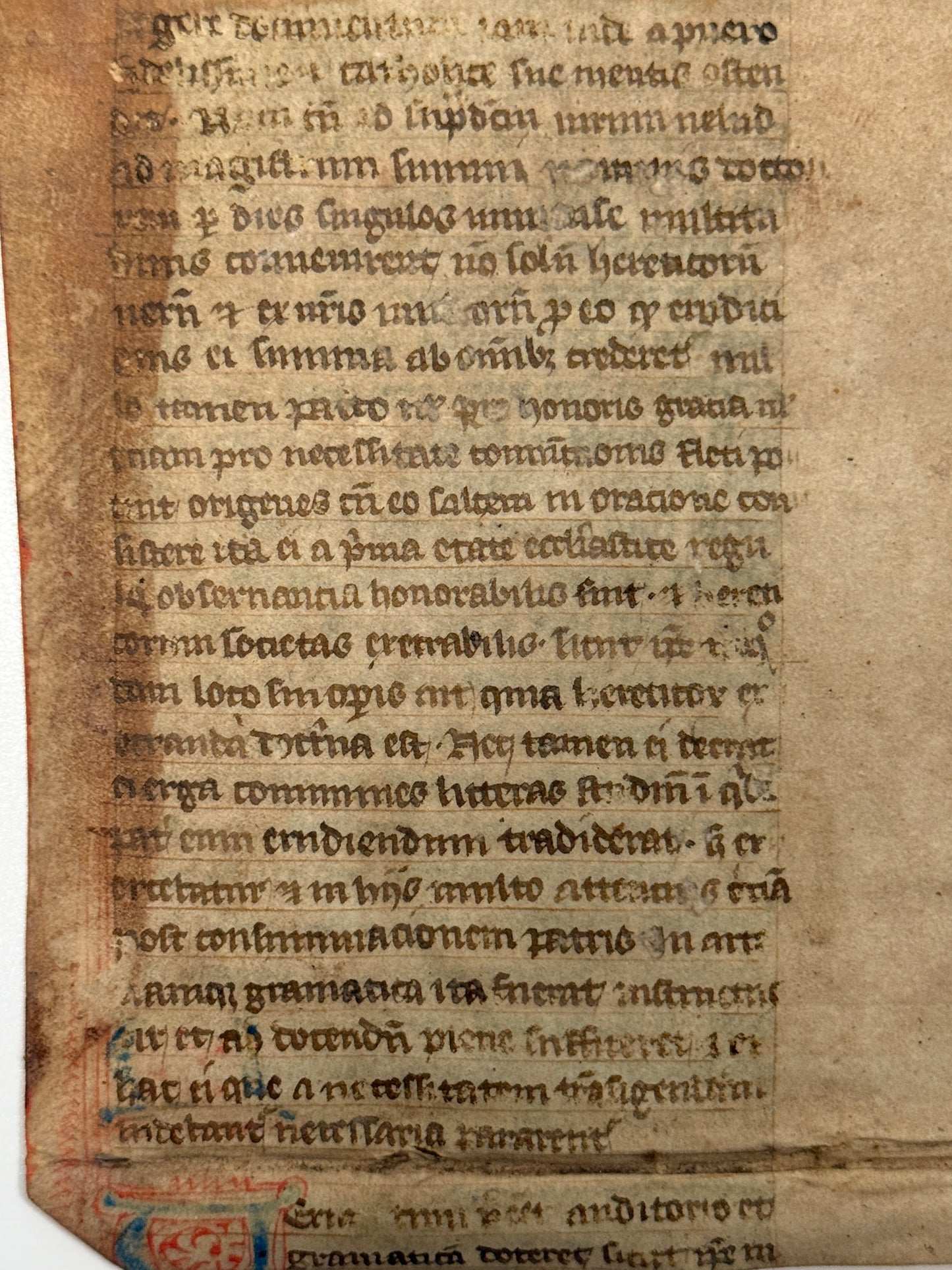 Clement of Alexandria, Origen, etc Manuscript circa 1250; Catechetical School