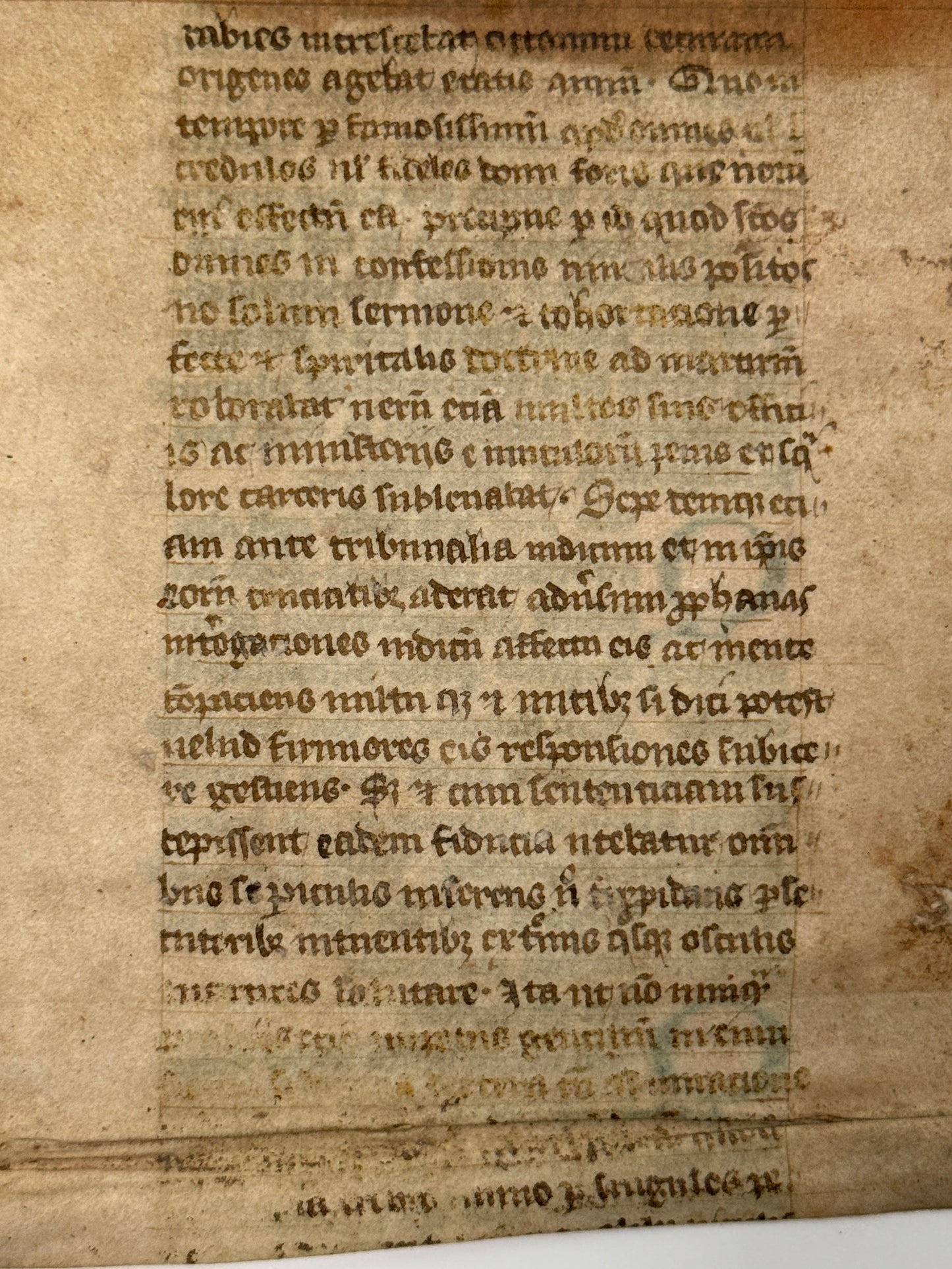 Clement of Alexandria, Origen, etc Manuscript circa 1250; Catechetical School