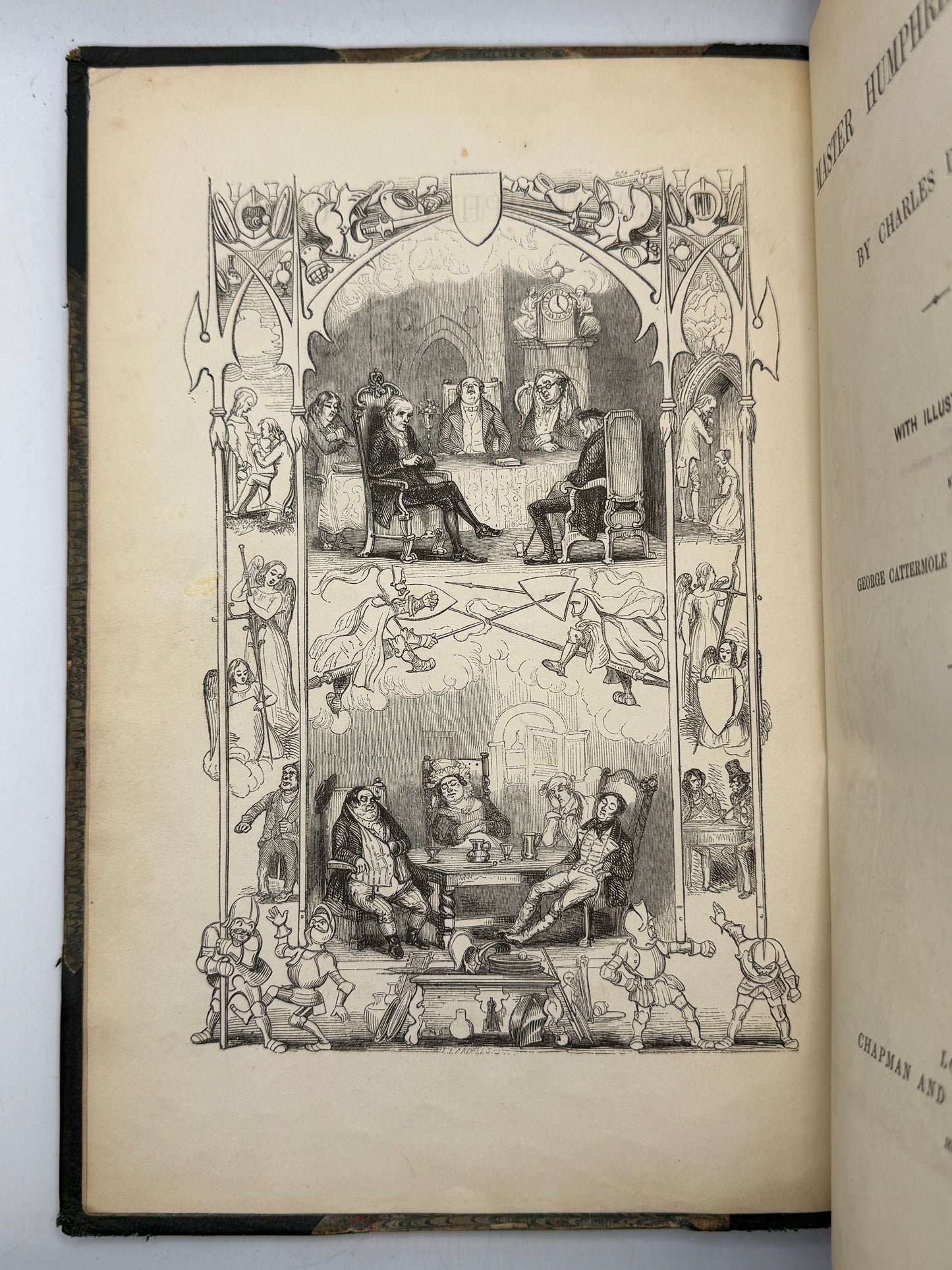 Master Humphrey's Clock by Charles Dickens 1840 in Bespoke Slipcase