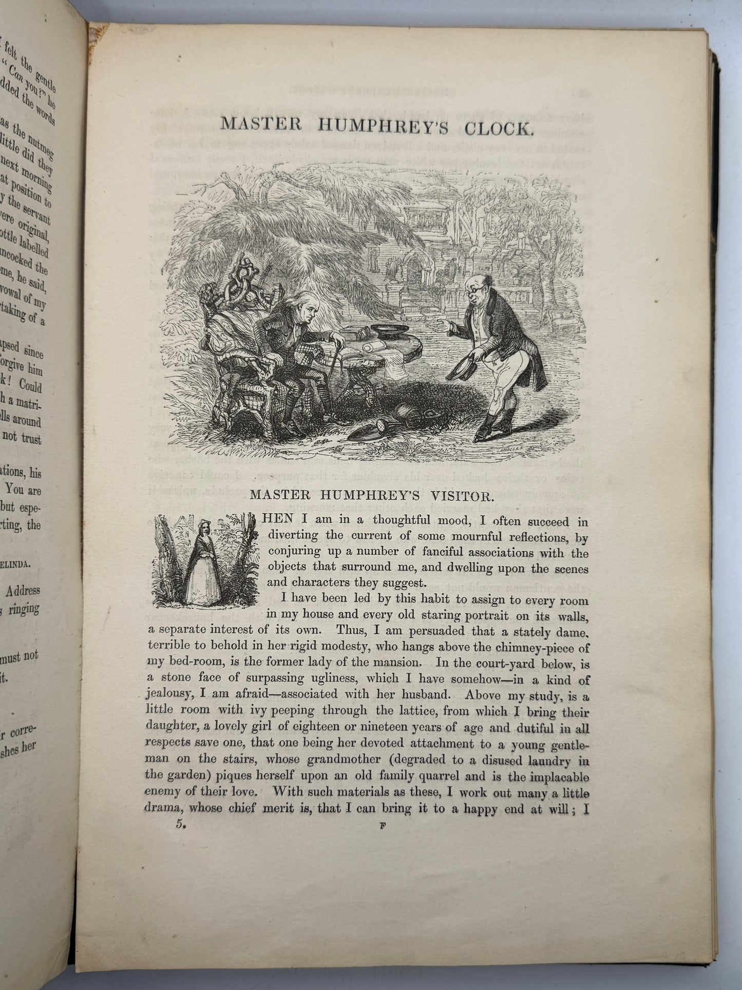 Master Humphrey's Clock by Charles Dickens 1840 in Bespoke Slipcase