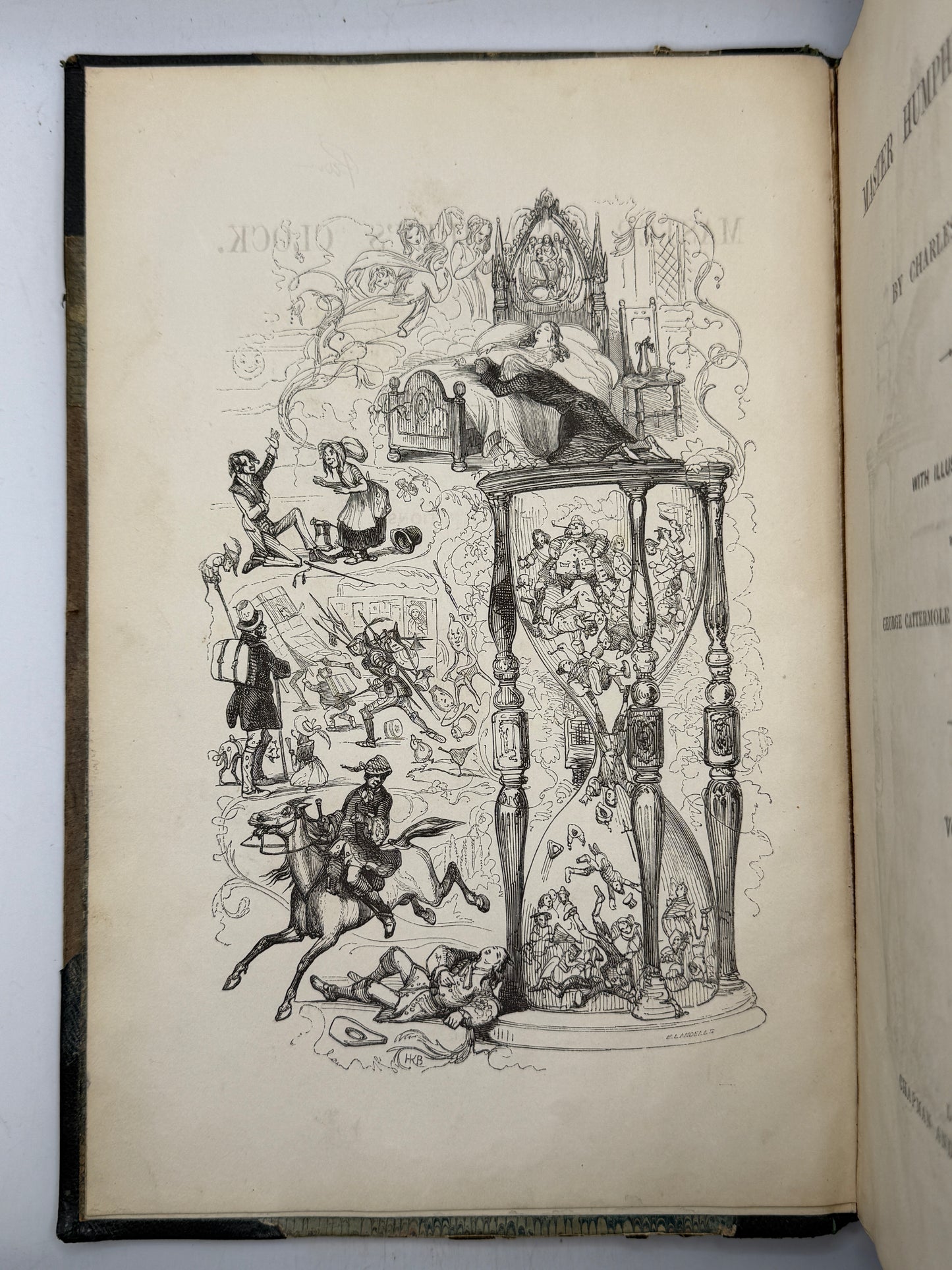 Master Humphrey's Clock by Charles Dickens 1840 in Bespoke Slipcase