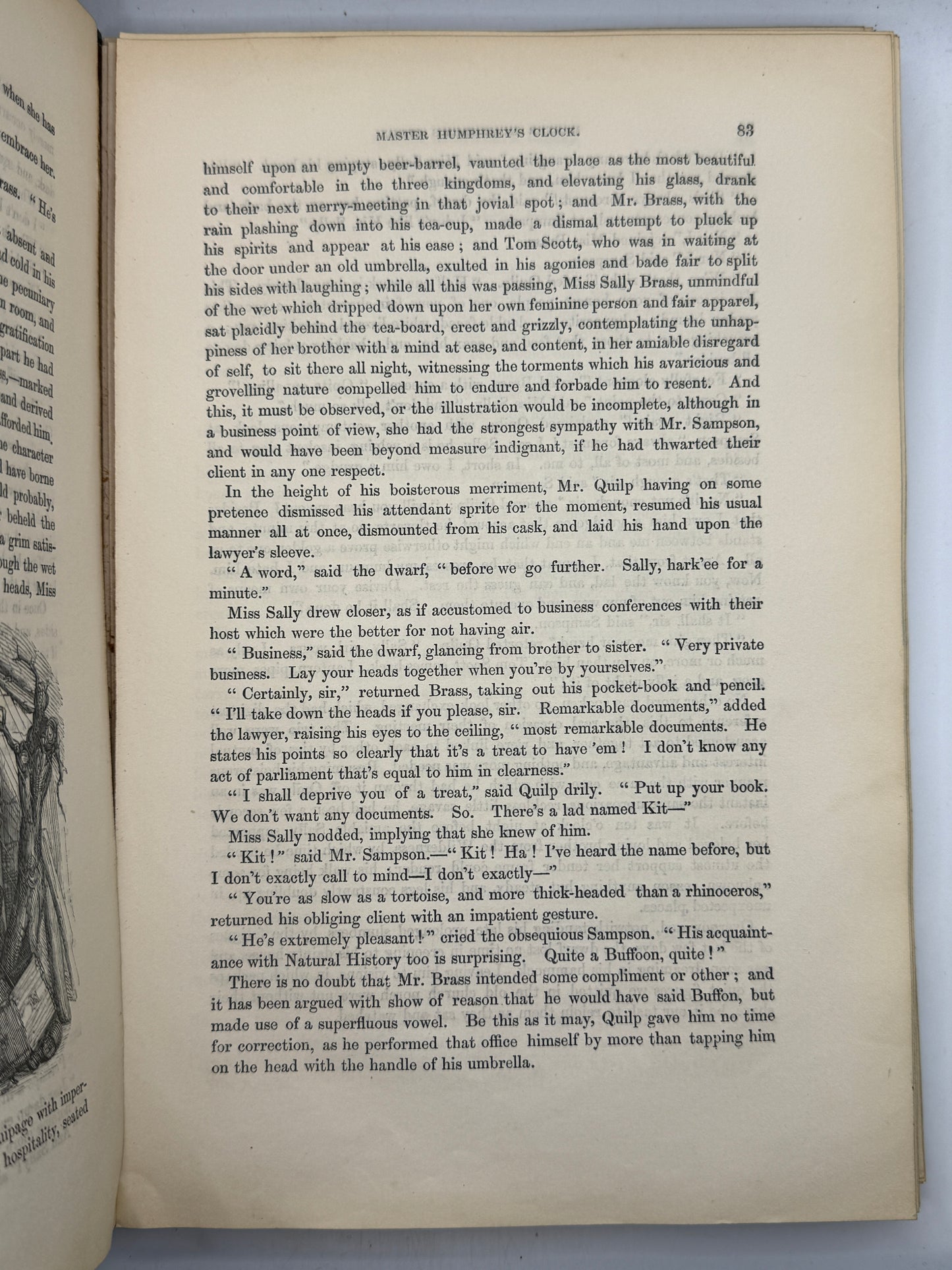 Master Humphrey's Clock by Charles Dickens 1840 in Bespoke Slipcase
