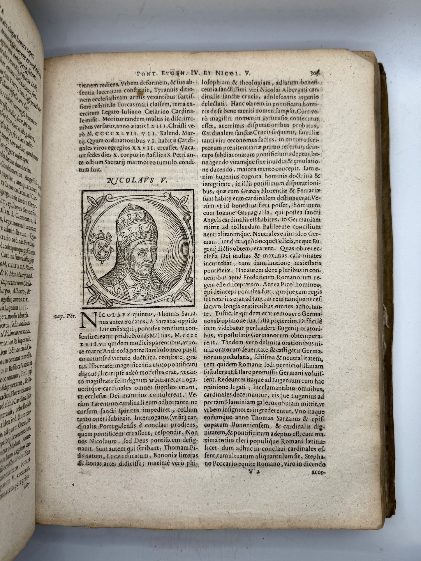 The History of the Popes by B. Platina 1600