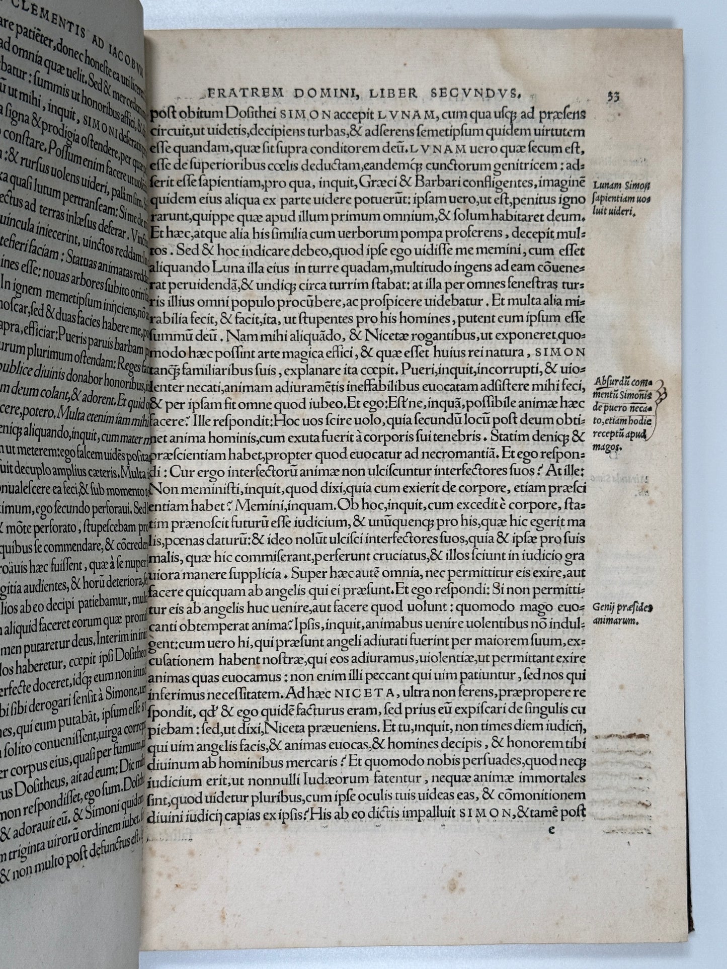 Epistles of Clement of Rome 1526 Post-Incunable
