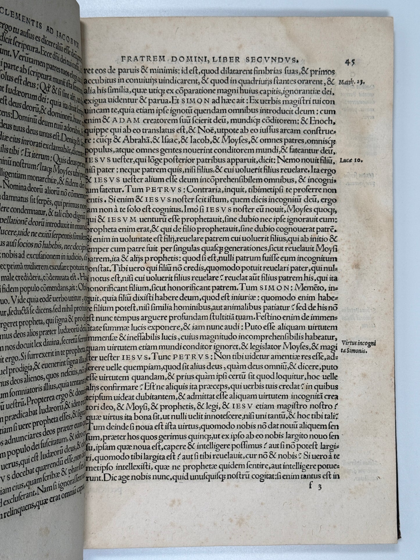 Epistles of Clement of Rome 1526 Post-Incunable