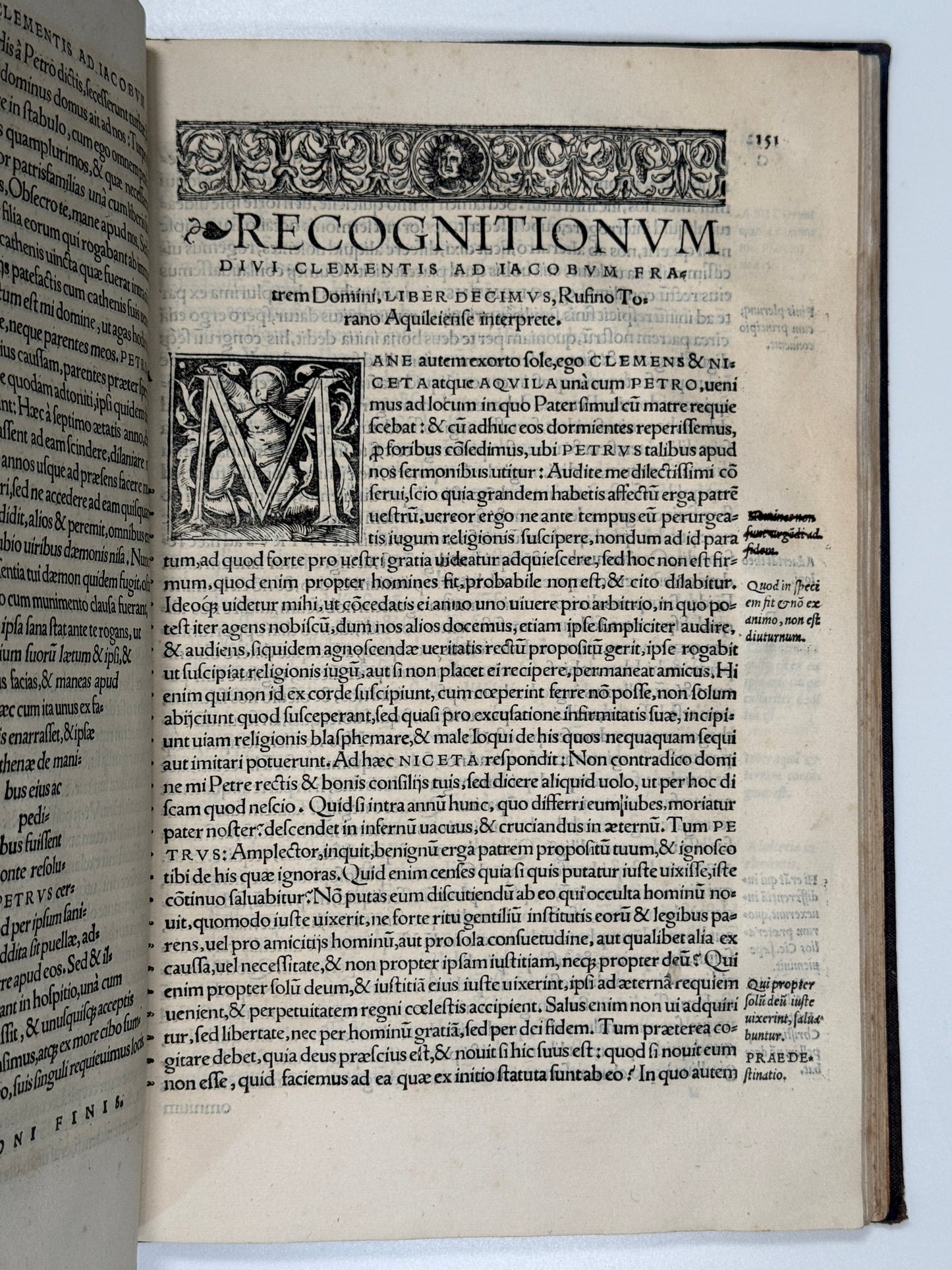 Epistles of Clement of Rome 1526 Post-Incunable