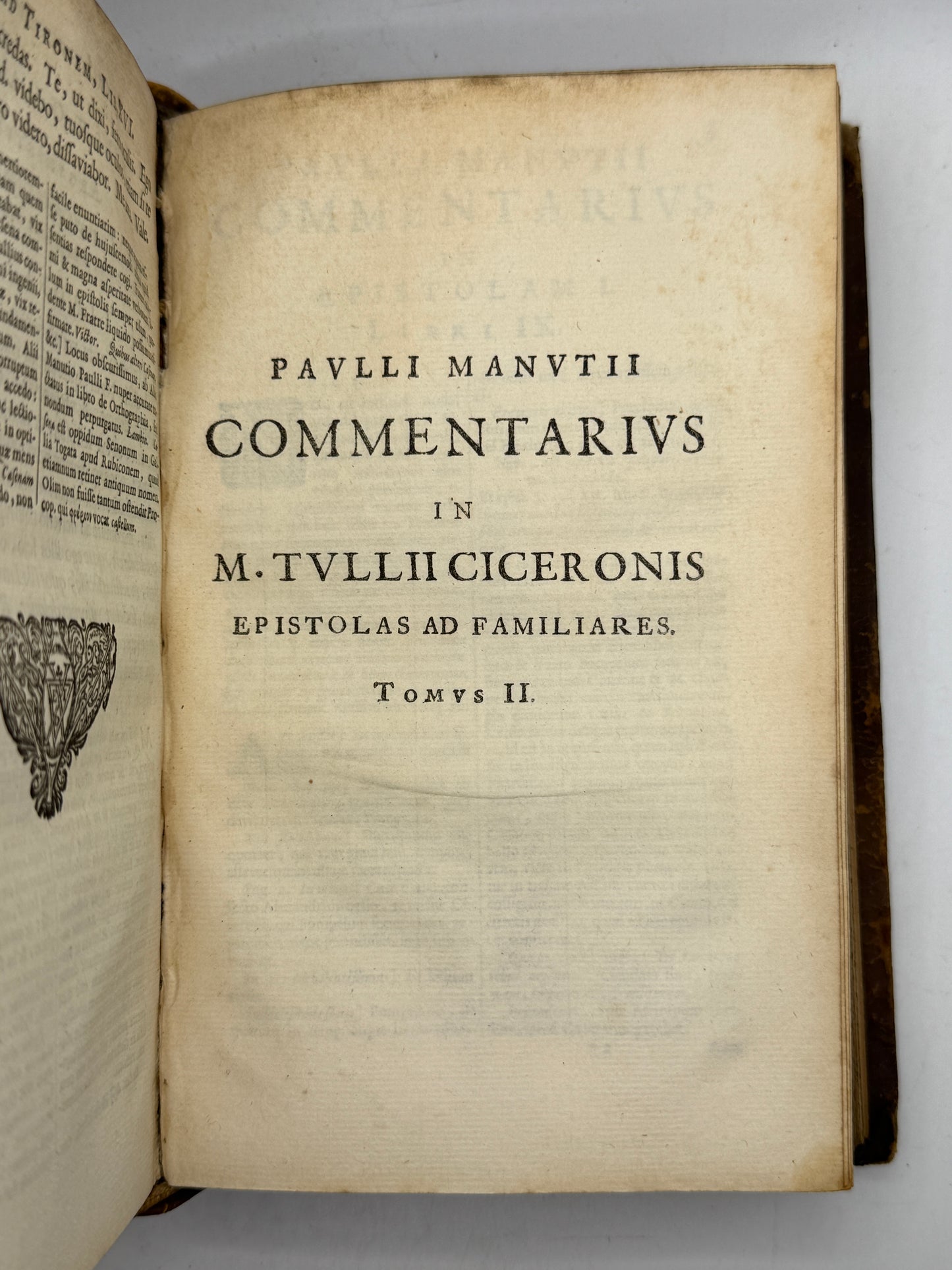 Cicero's Letters 1677 Elzevir Edition
