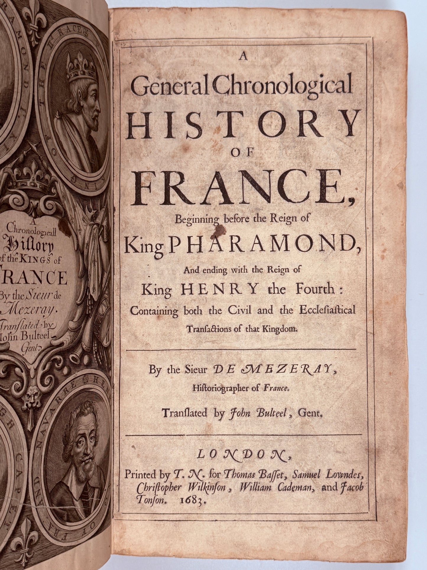 A Chronological History of France 1683