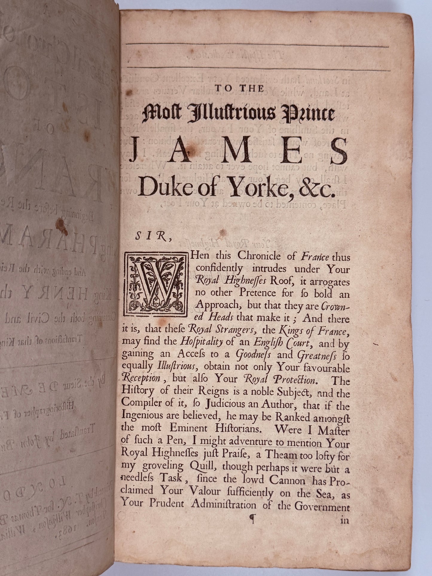 A Chronological History of France 1683