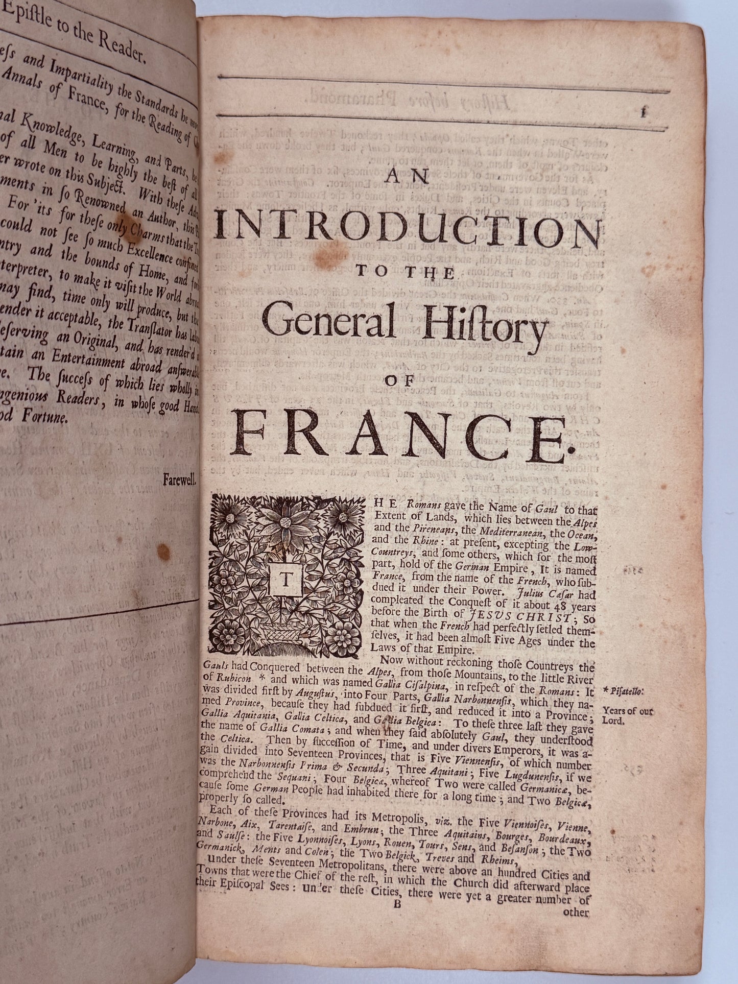 A Chronological History of France 1683
