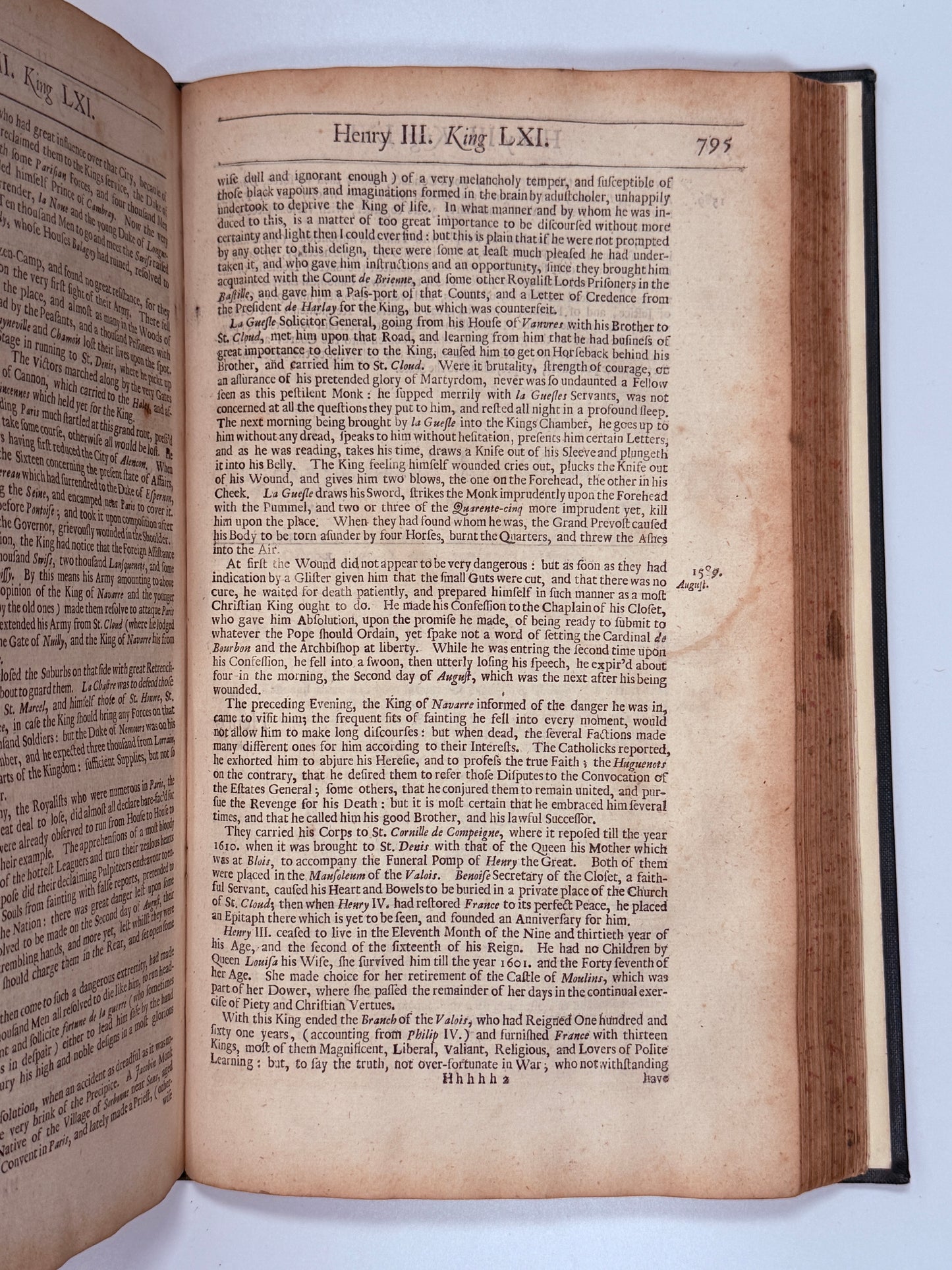 A Chronological History of France 1683