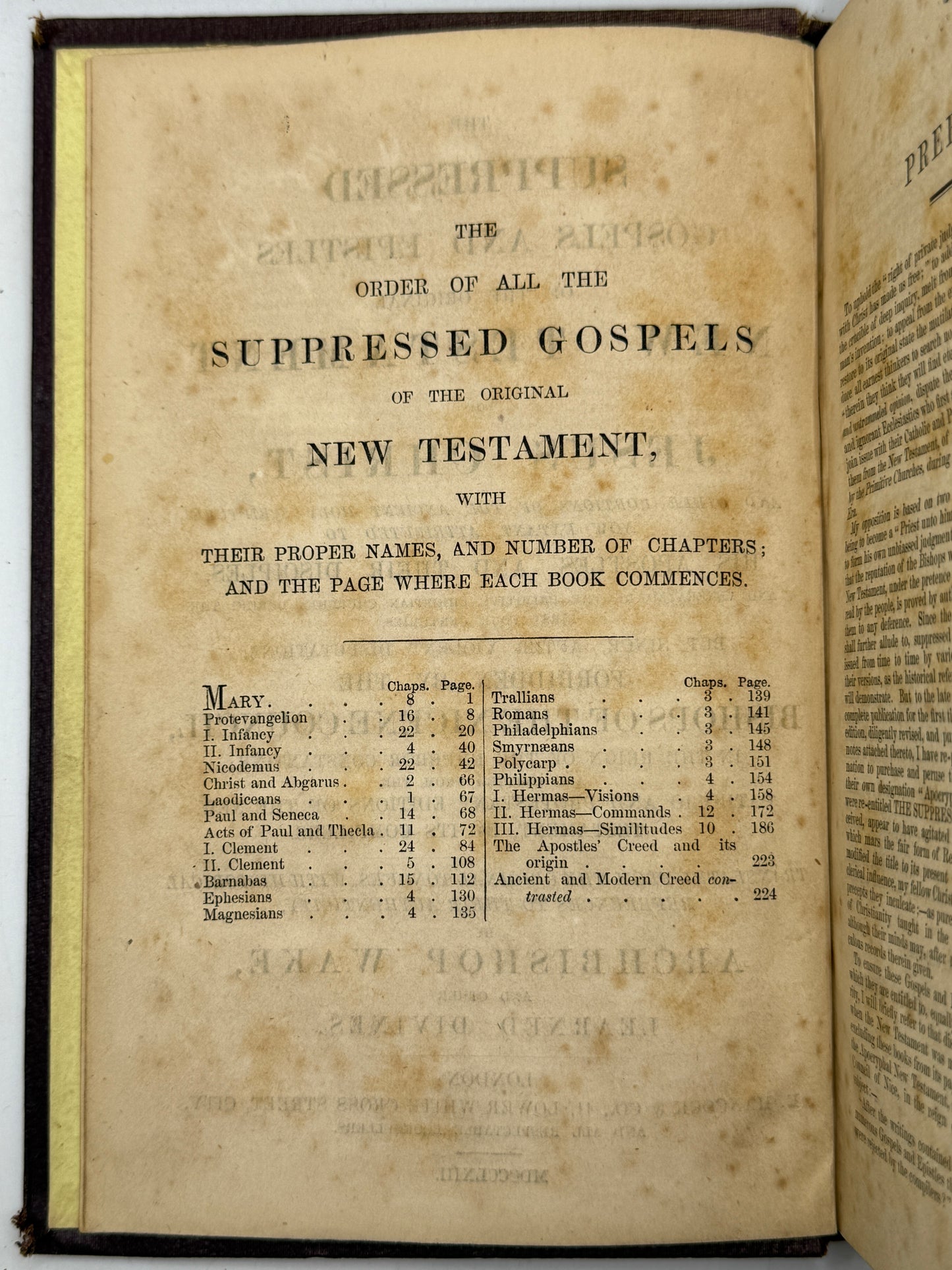 The Suppressed Books of the Original New Testament 1863